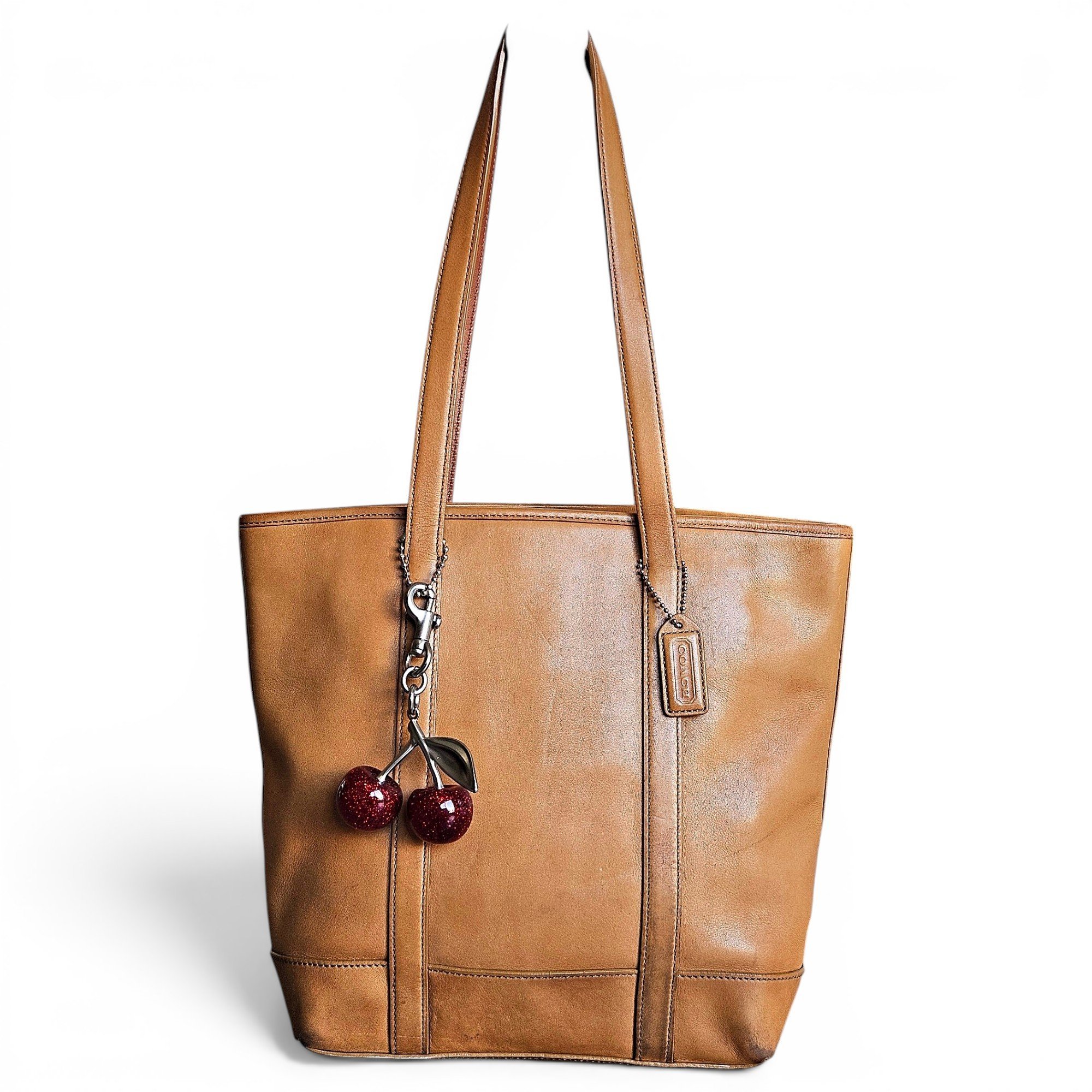 Leather tote