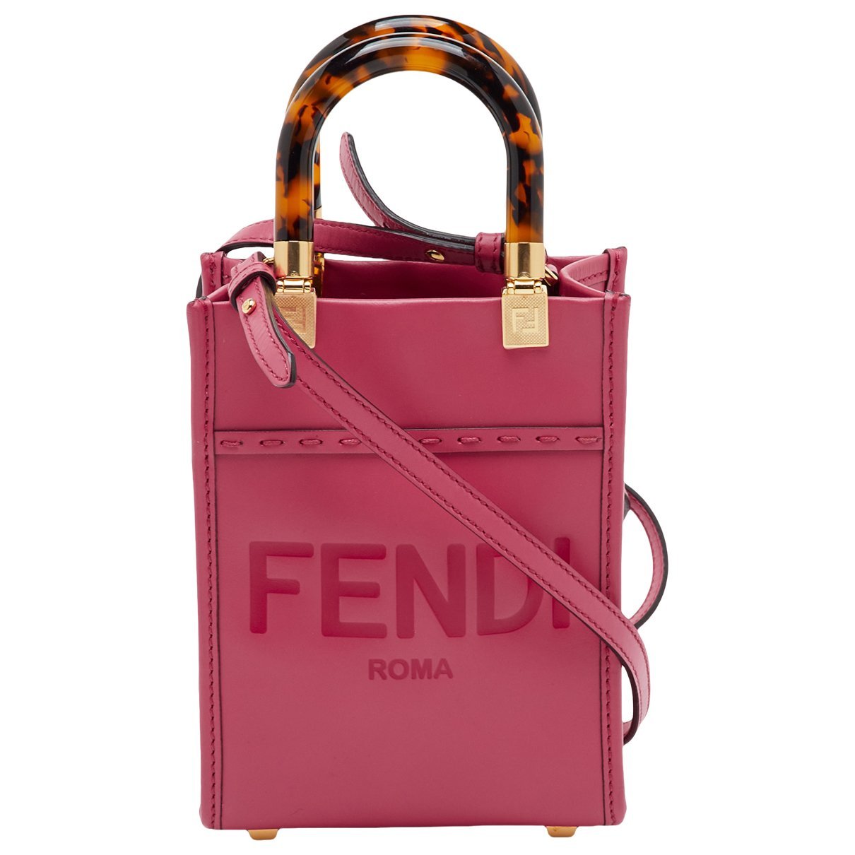 Sunshine leather tote
