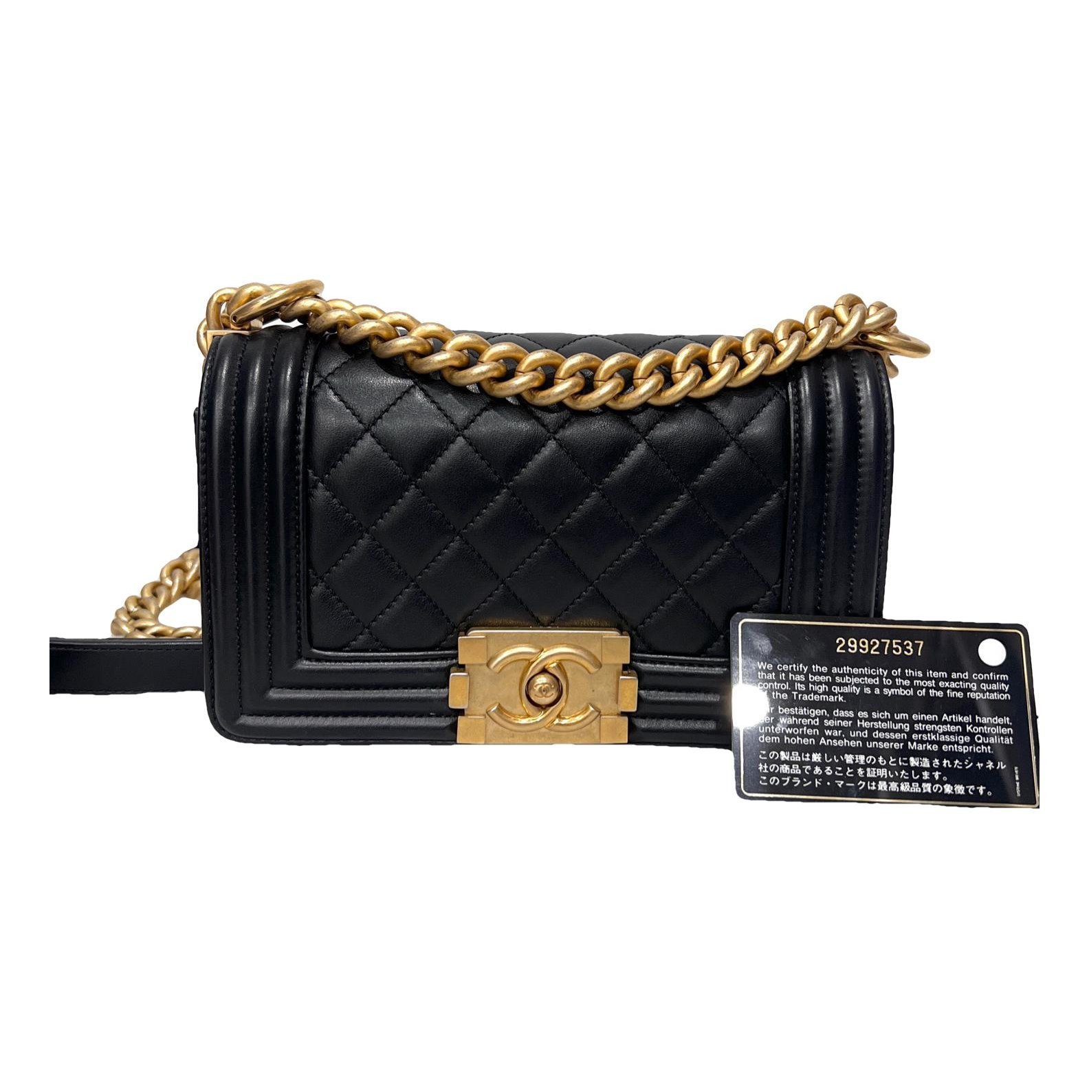 Boy leather crossbody bag