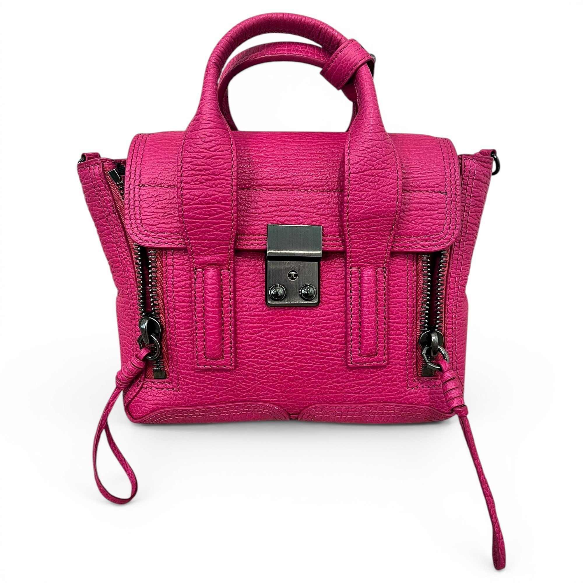 Pashli leather satchel