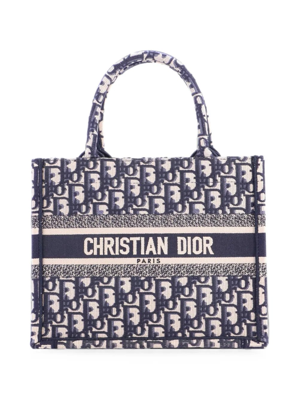 Book Oblique Canvas Small tote bag