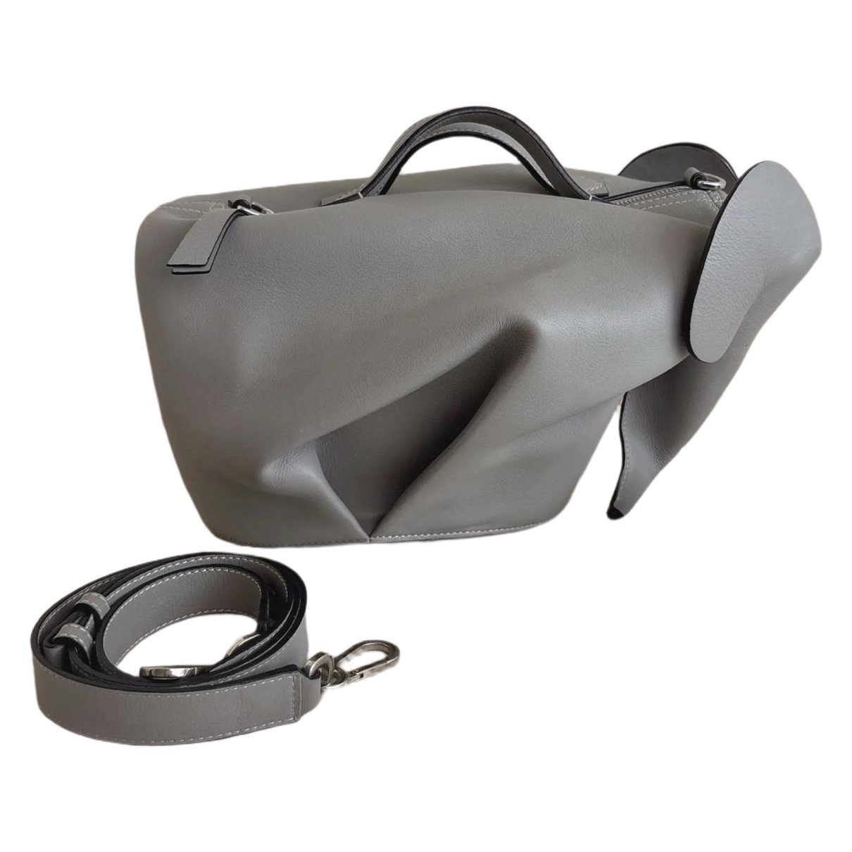 Animals leather handbag
