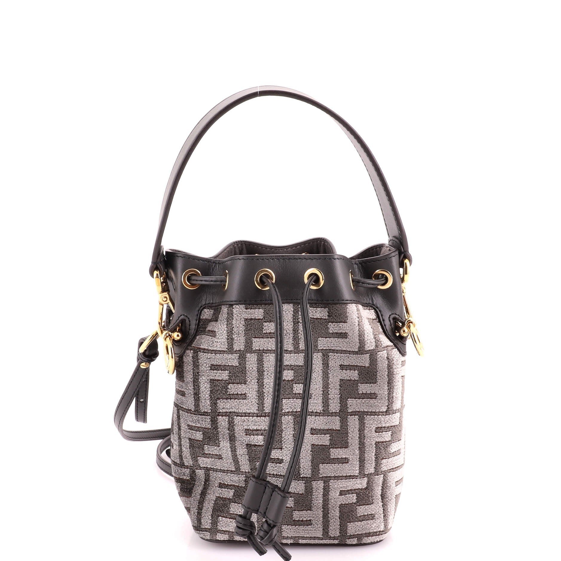Velvet handbag