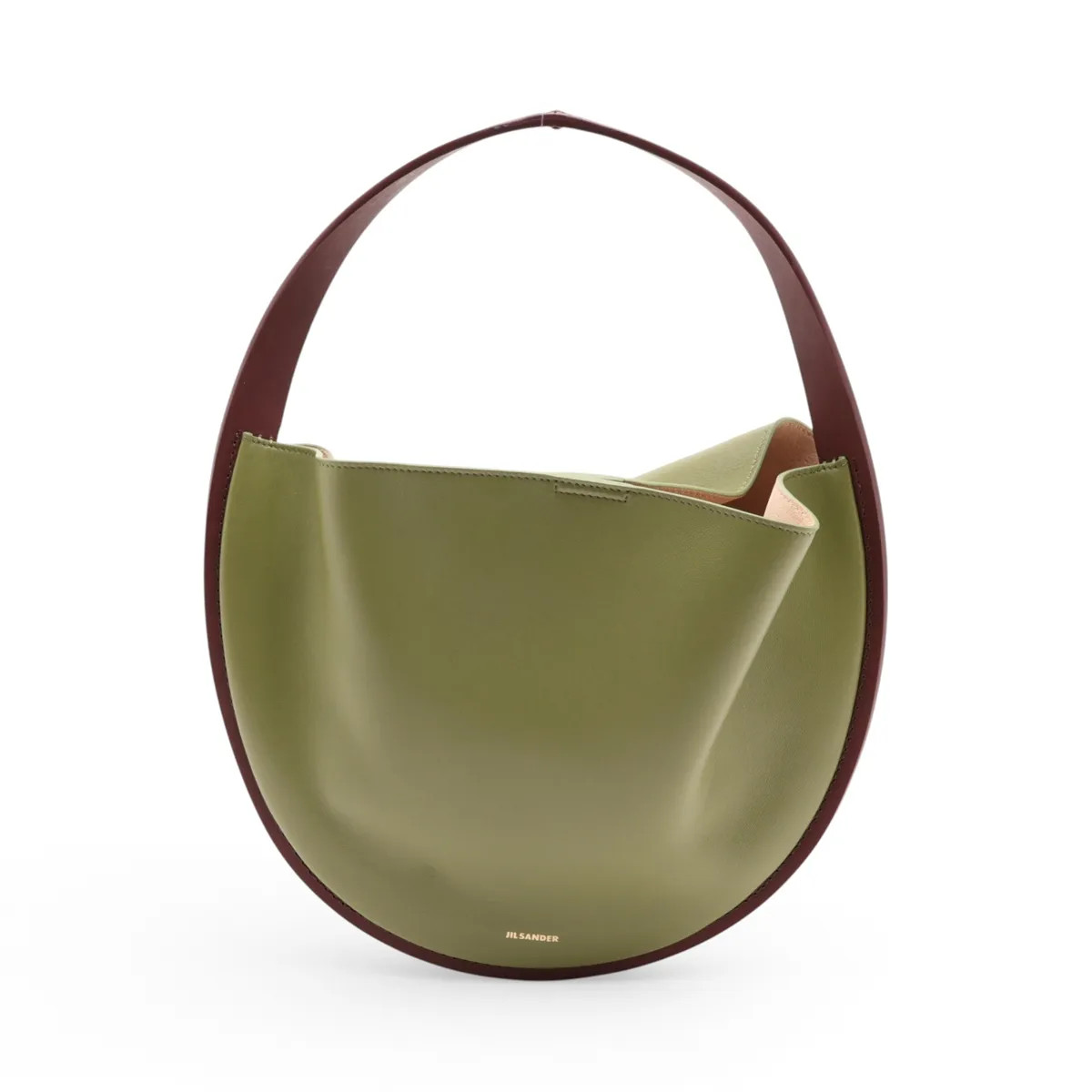 Jil Sander Leather Shoulder bag Green