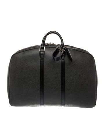 Taiga Leather Weekender Bag Vintage