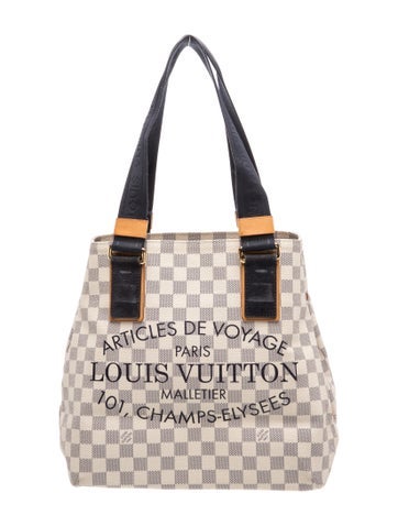 Damier Azur Beach Cabas PM