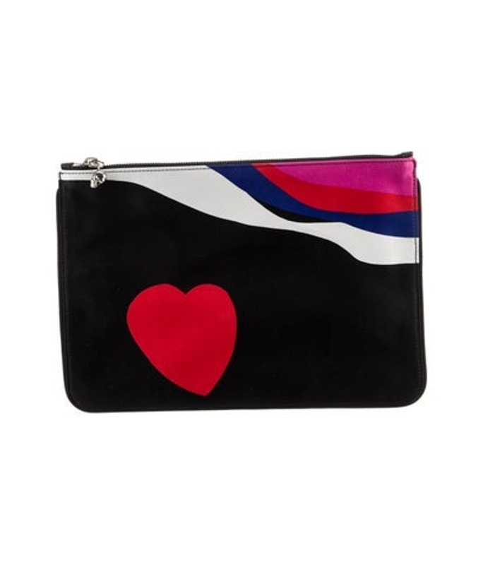 Alexander McQueen Mcqueen Satin Clutch