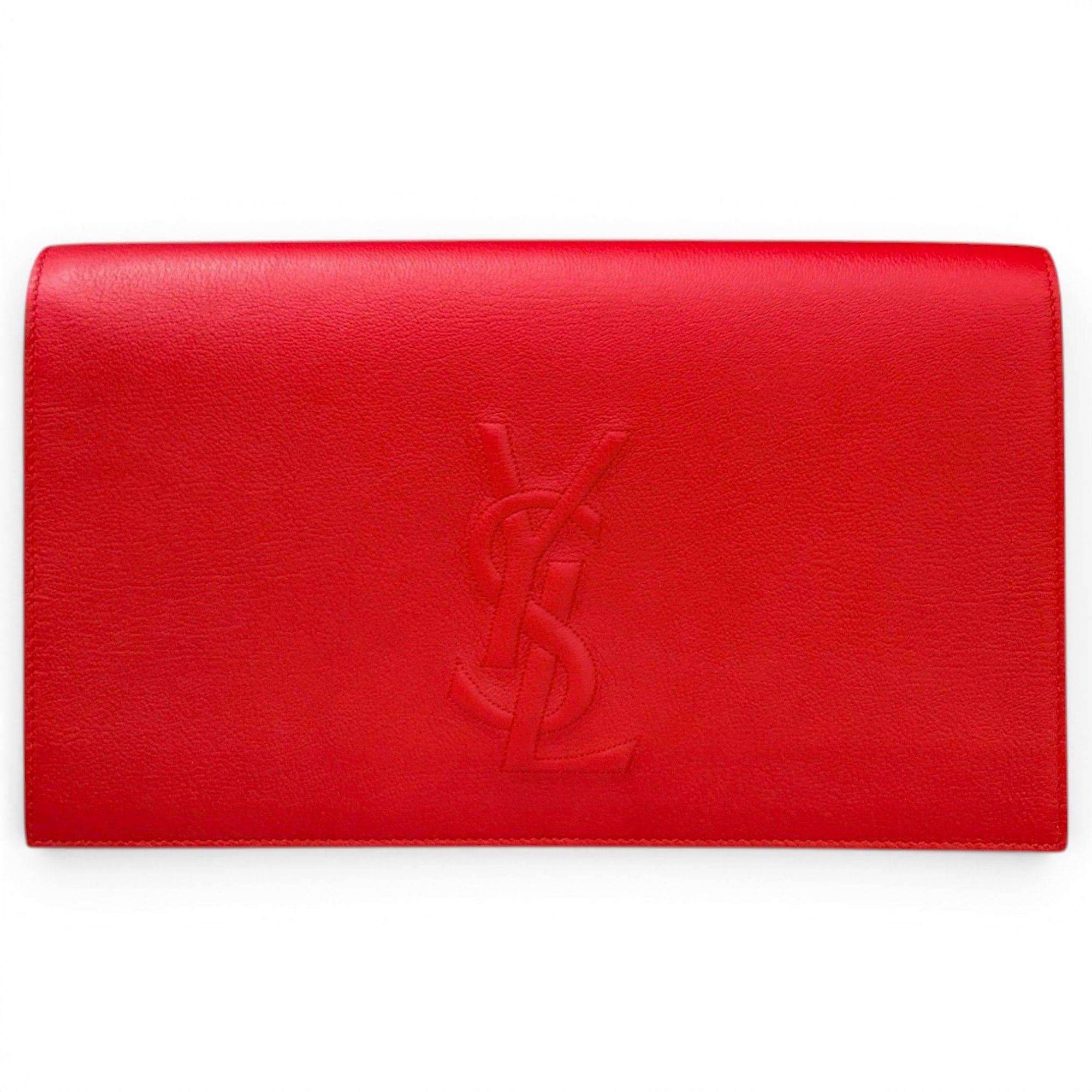 Pony-style calfskin clutch bag