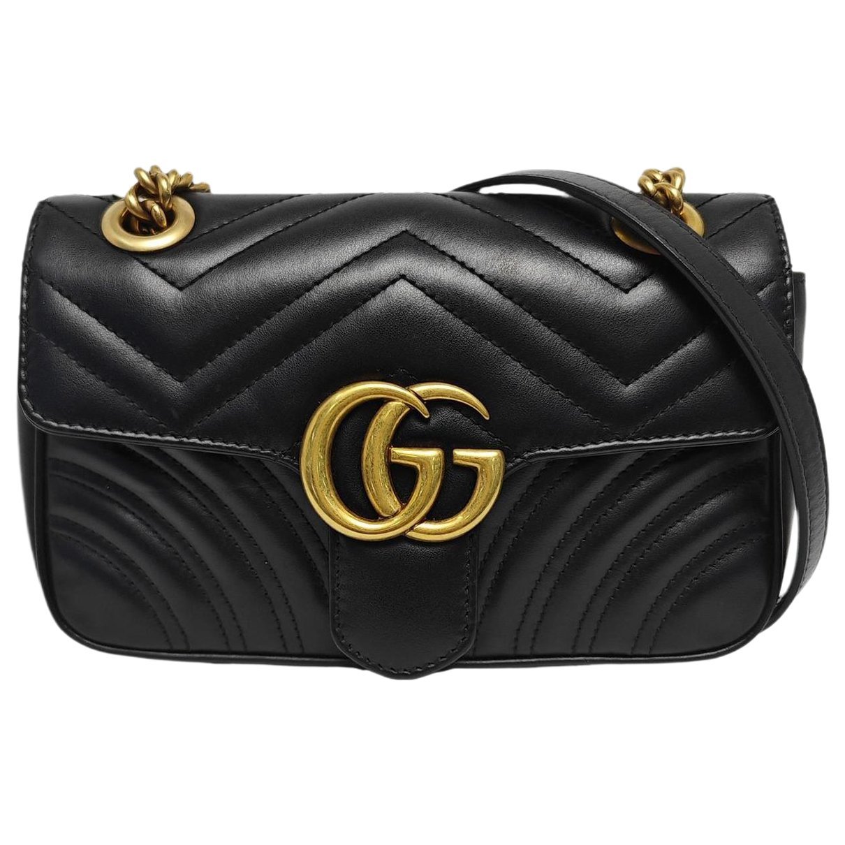 GG Marmont leather crossbody bag