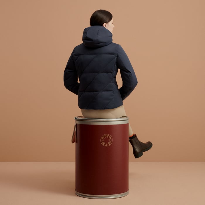 Navy Toundra Puffer Coat
