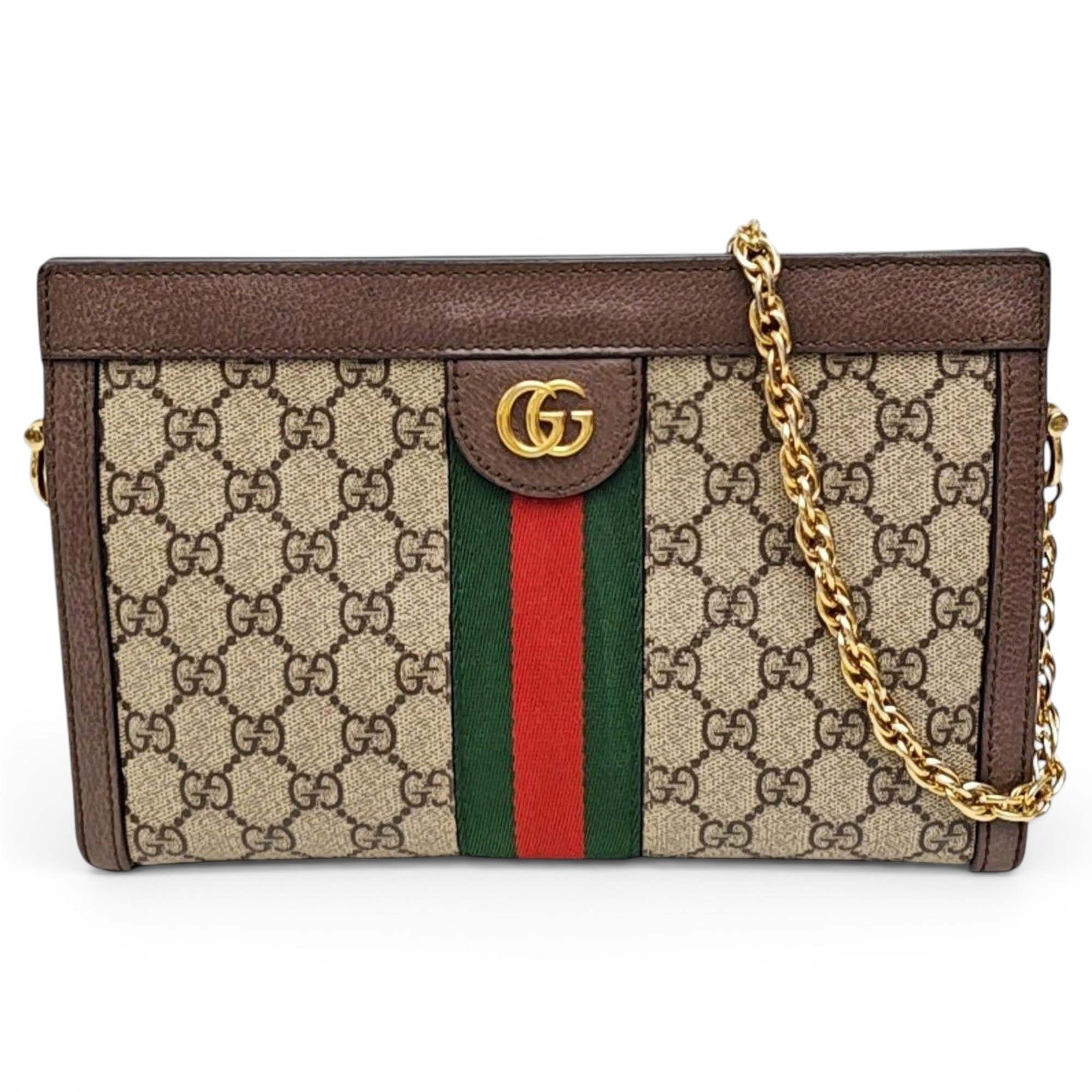 Ophidia leather handbag