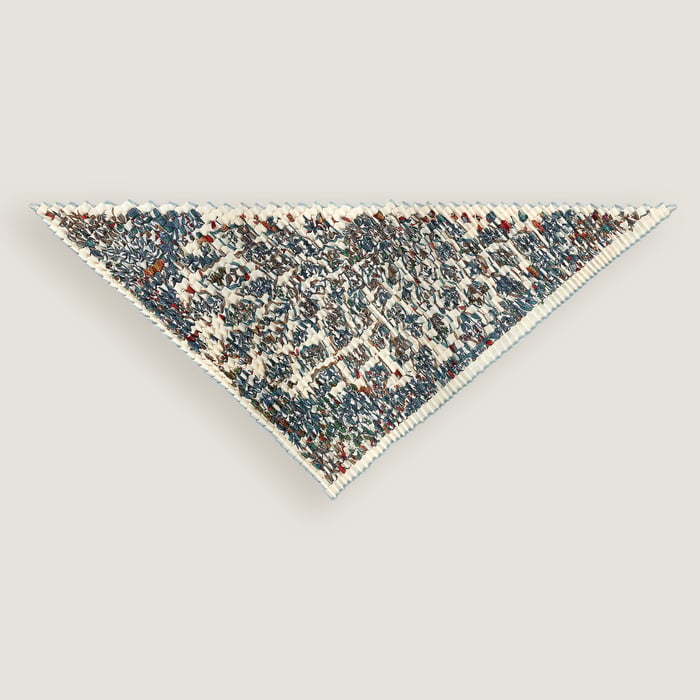 Plantes Officinales Pleated Triangle