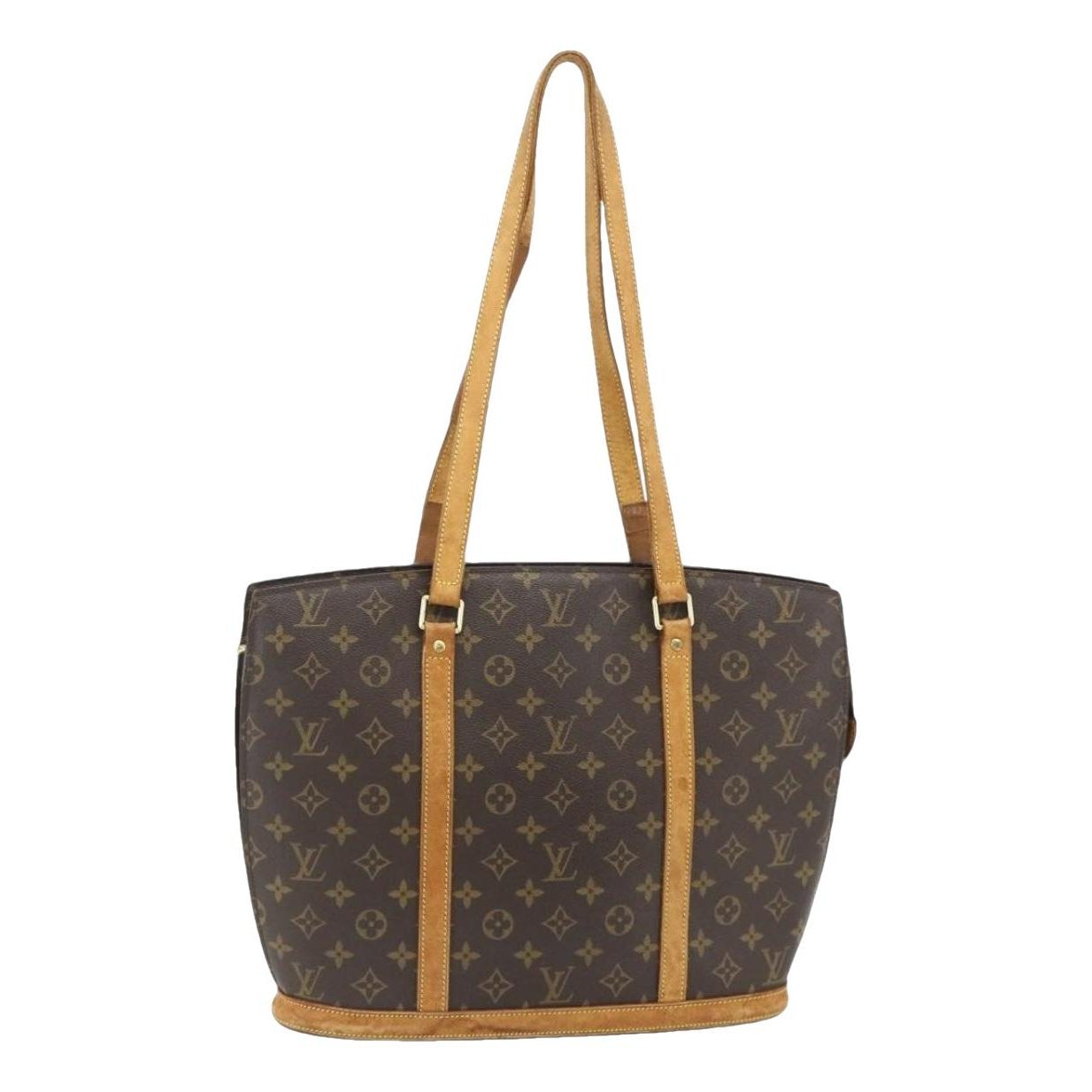 Babylone vintage leather tote