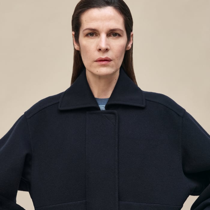 Bleu Noir Cashmere Jacket