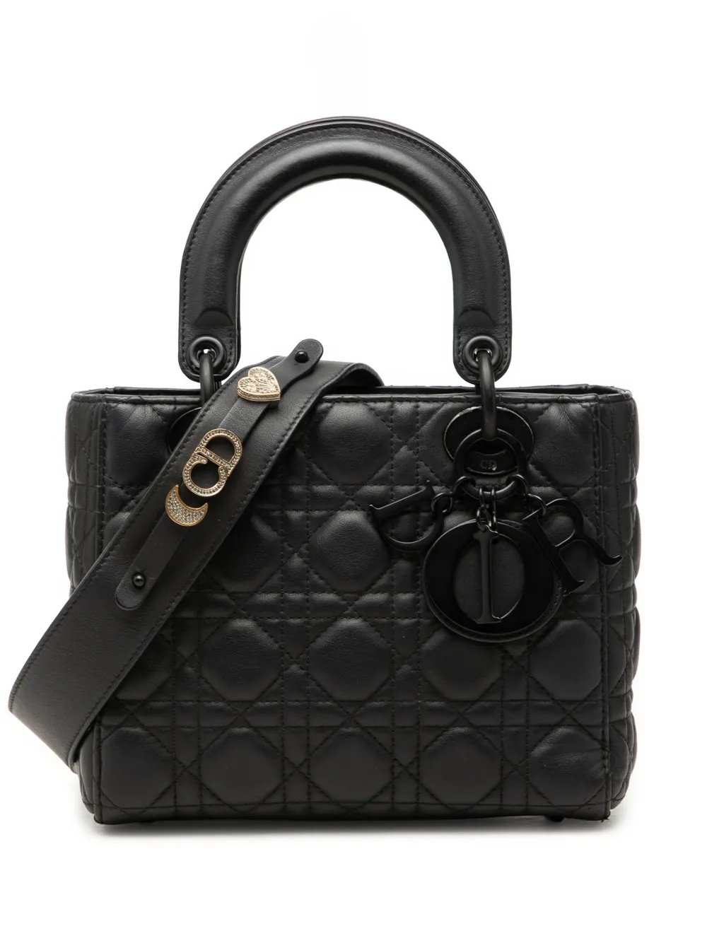 2021 Small Ultra Matte Calfskin Cannage My ABCDior Lady Dior satchel