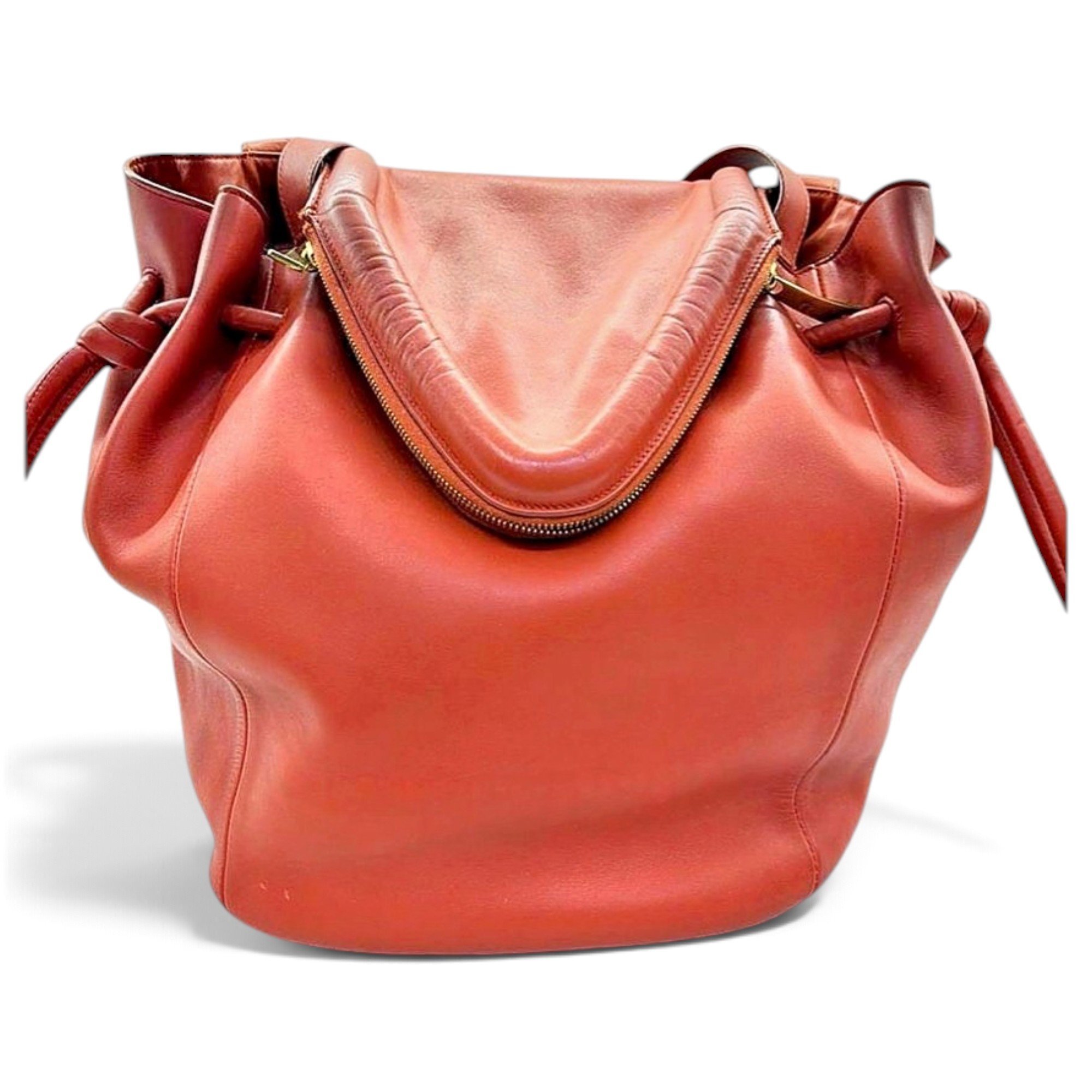 Leather handbag