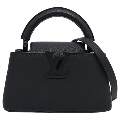 Capucines leather handbag