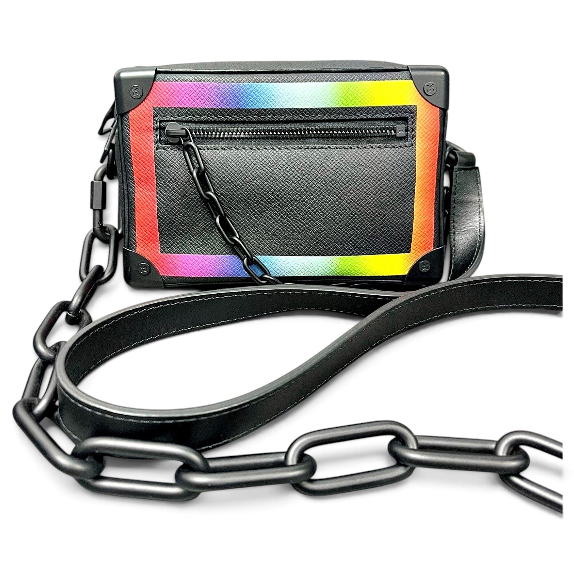 Leather crossbody bag