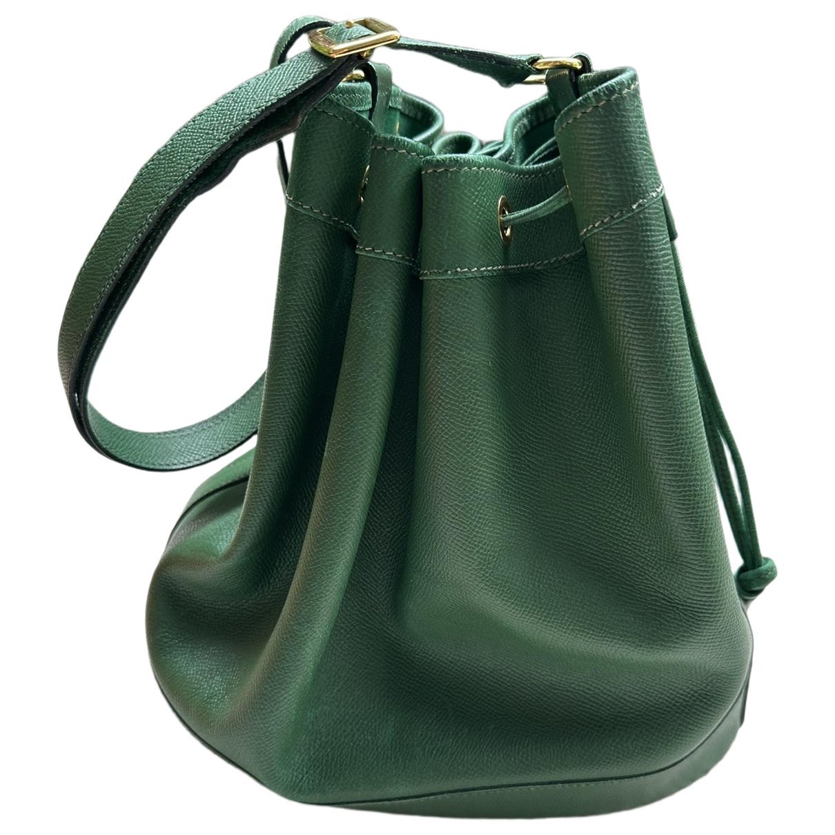 Market leather handbag