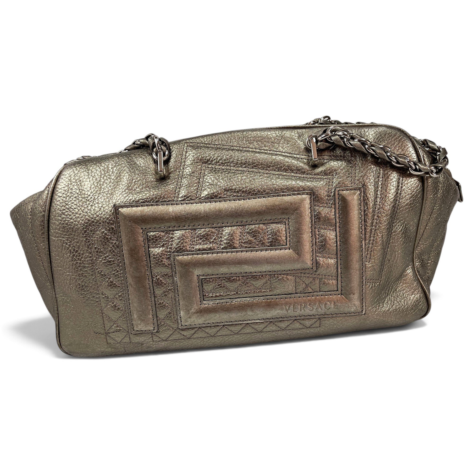 Leather tote