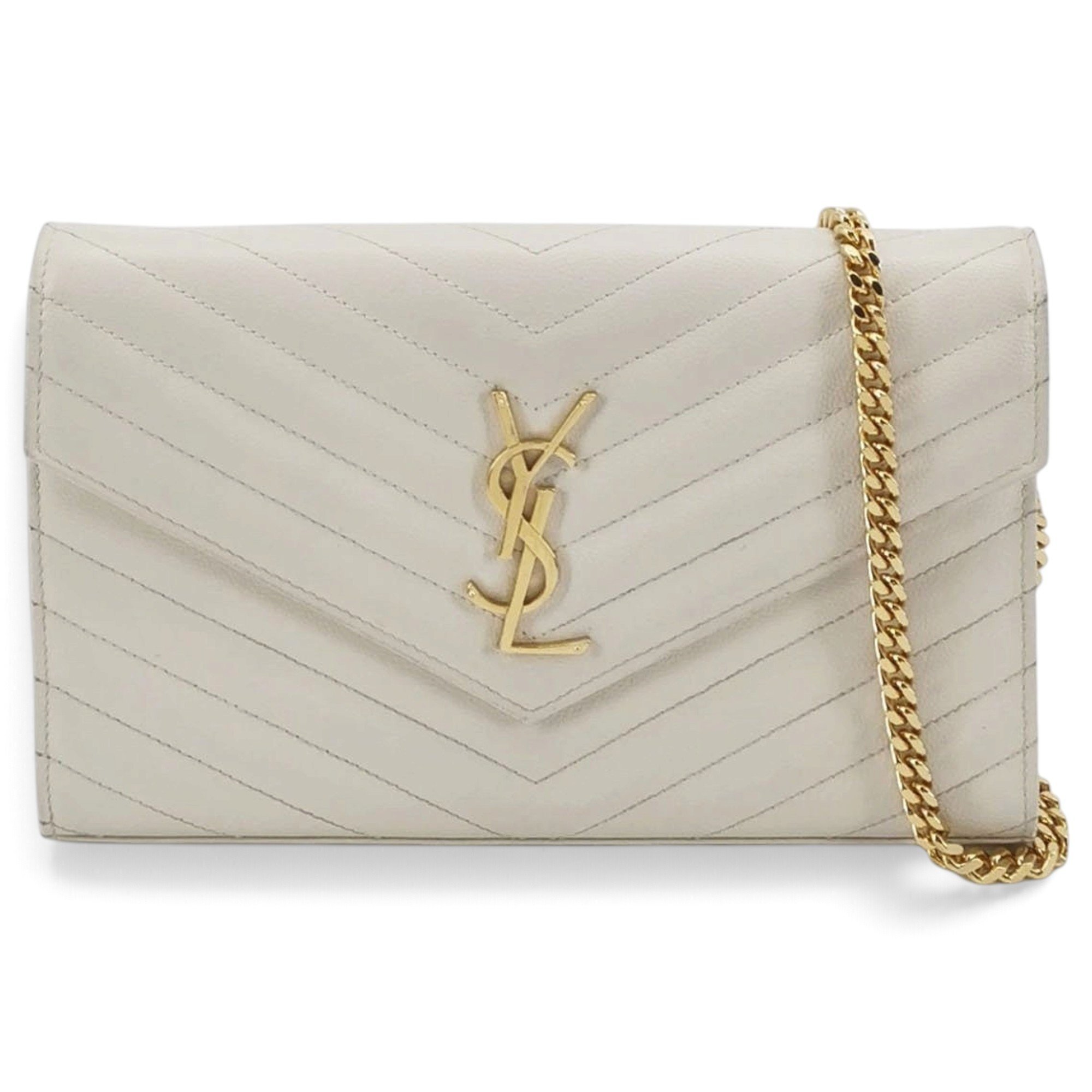Envelope leather handbag