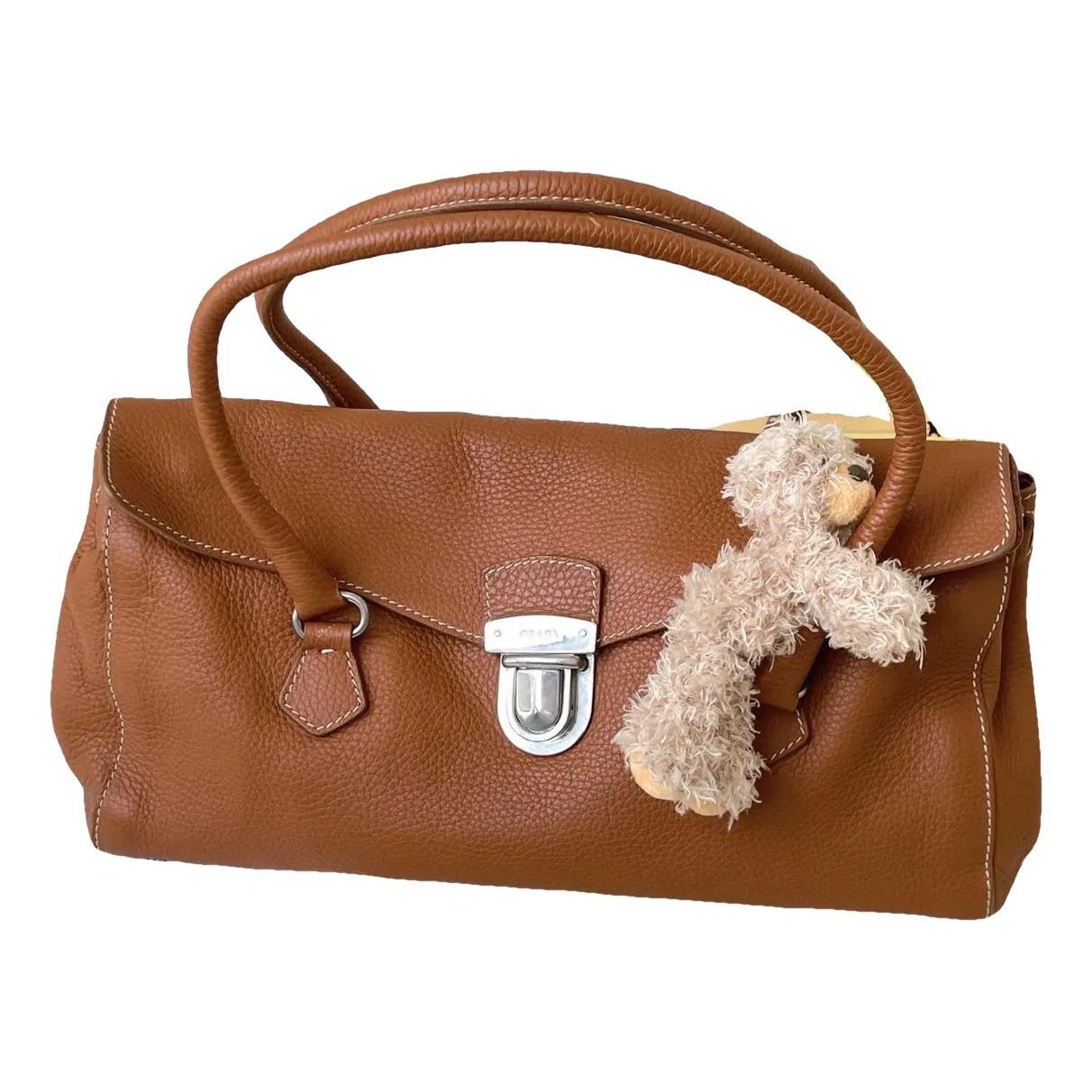 Prada Pocket leather handbag