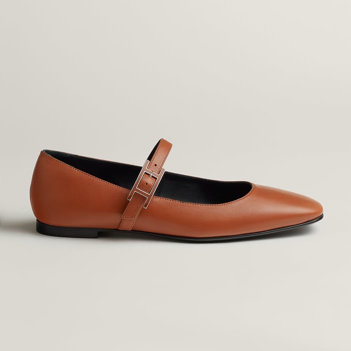 Marron Alezan Jane Ballet Flat
