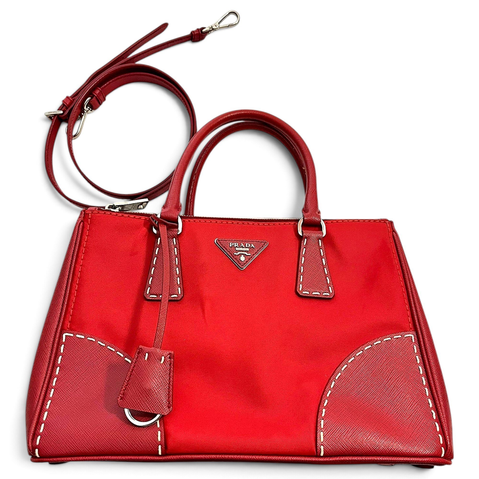 Galleria leather handbag