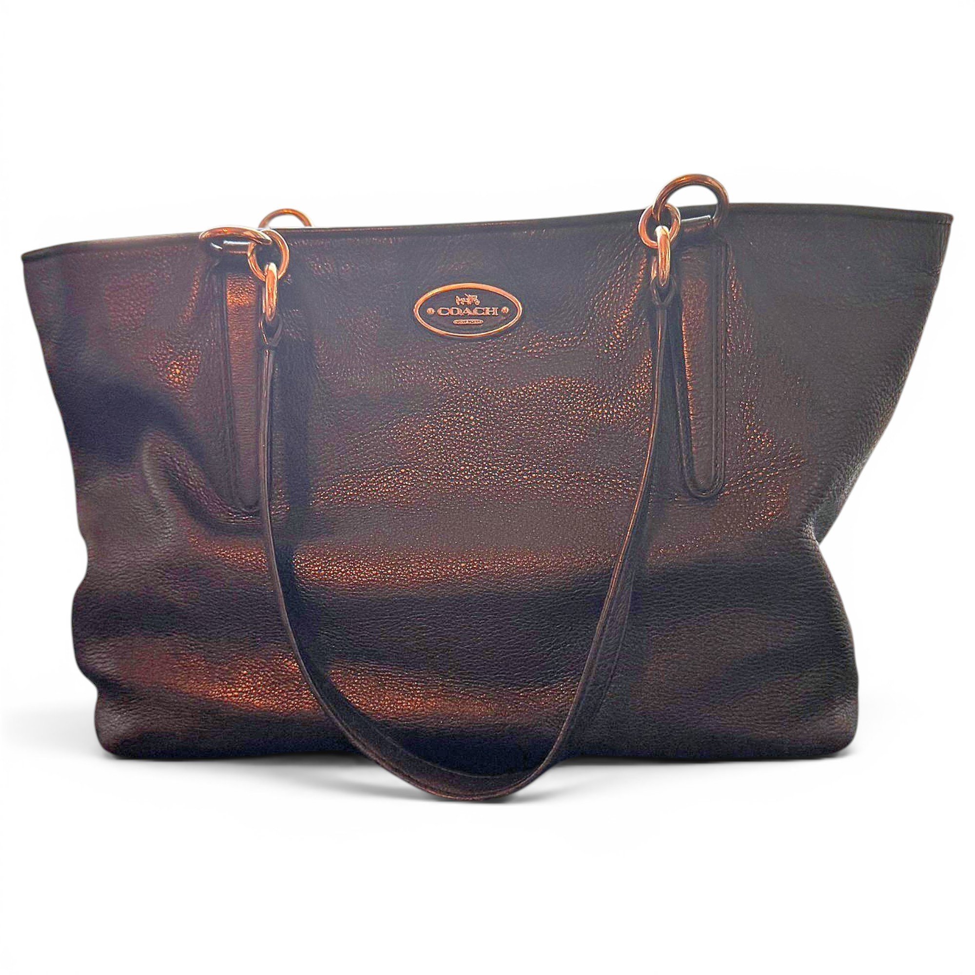 Leather handbag