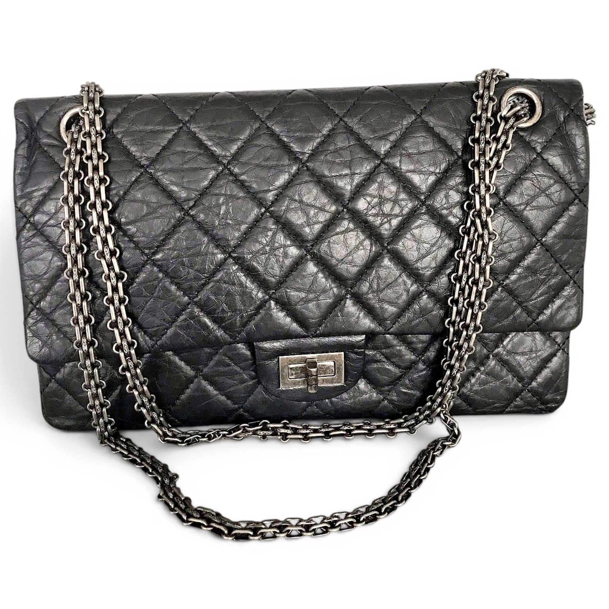 2.55 leather handbag