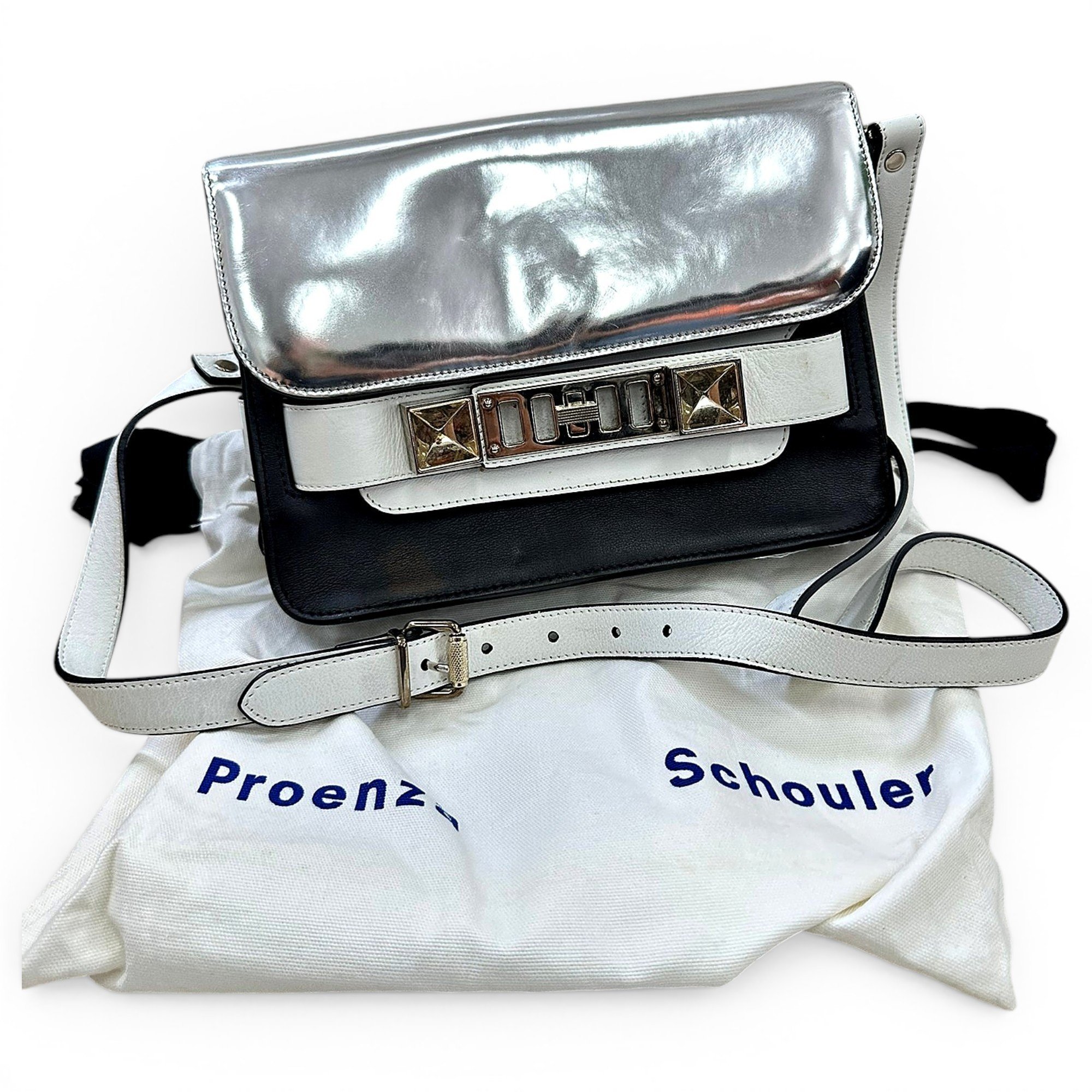 PS11 leather handbag