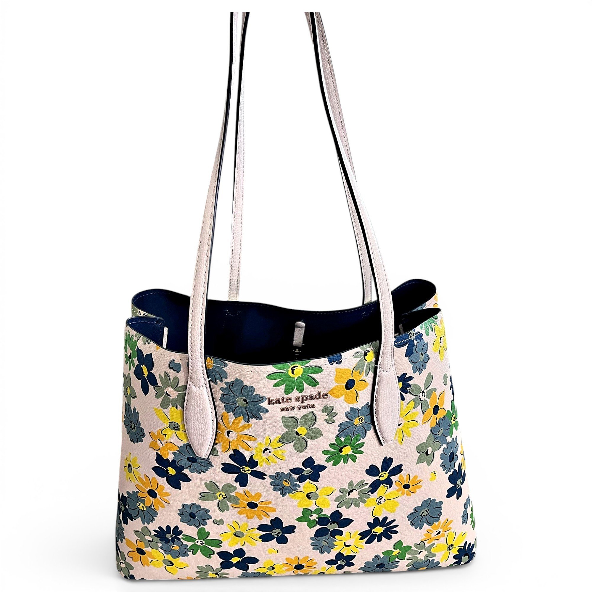 Leather tote