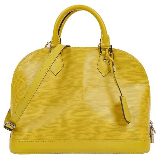 Alma leather handbag