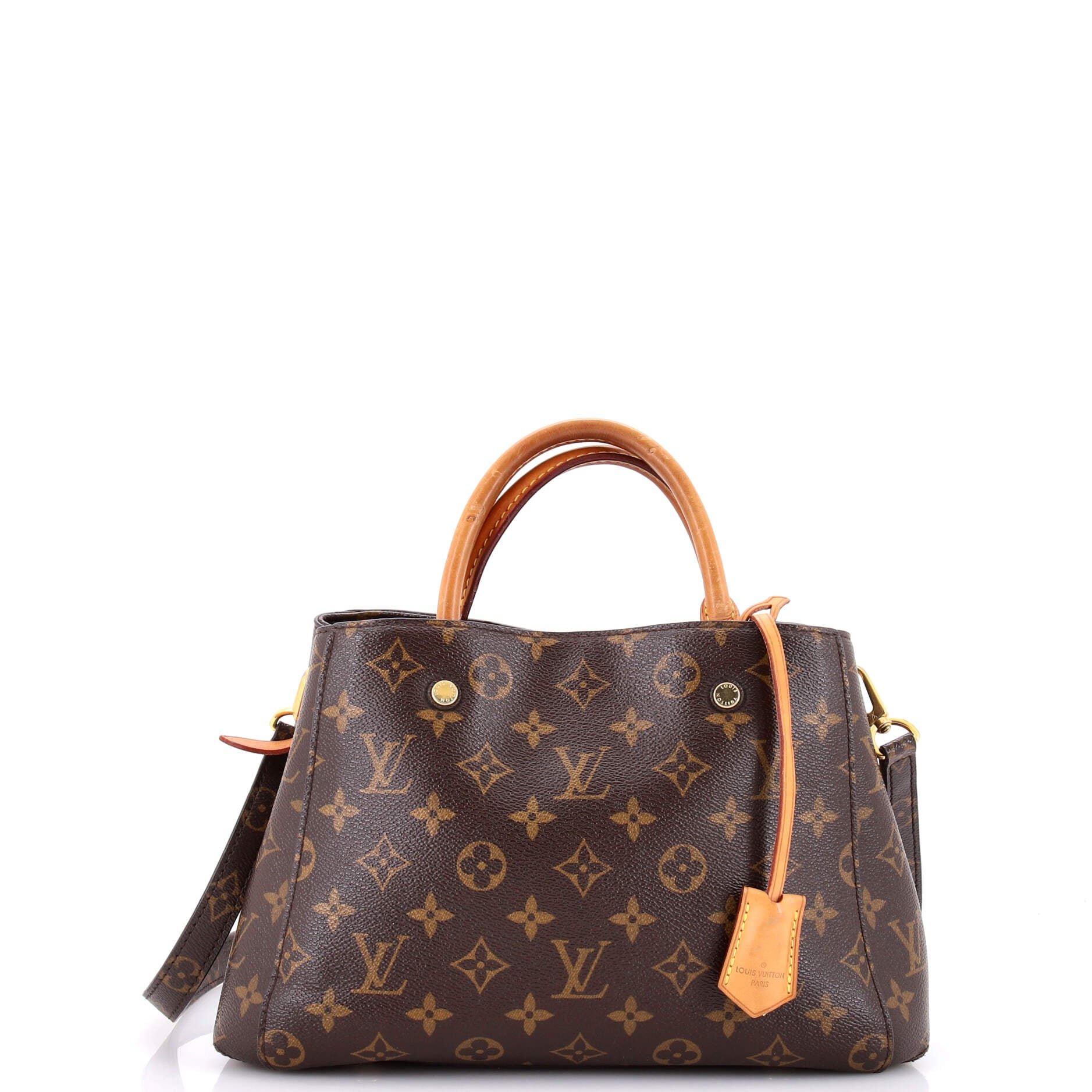 Montaigne Handbag Monogram Canvas BB