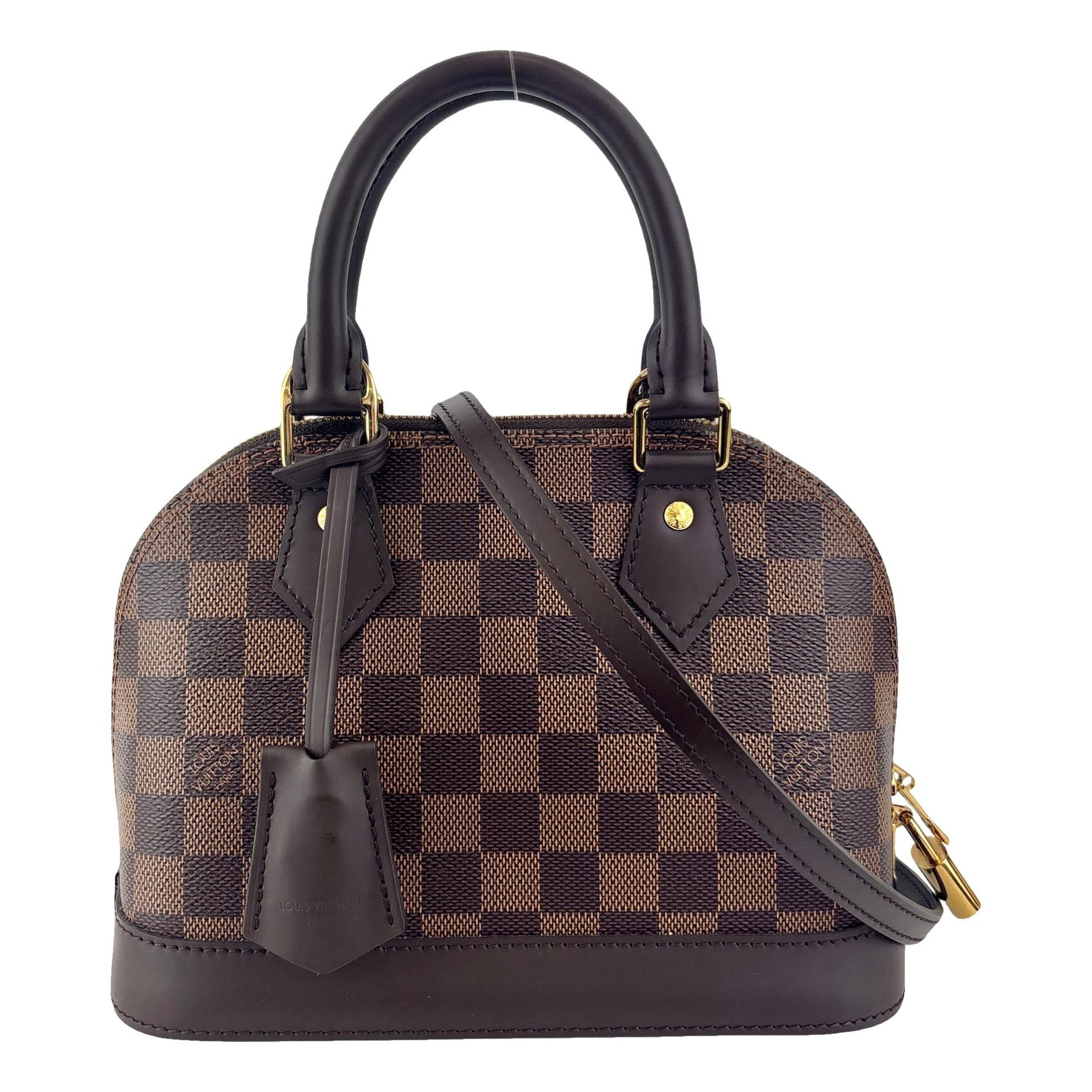 Alma leather handbag