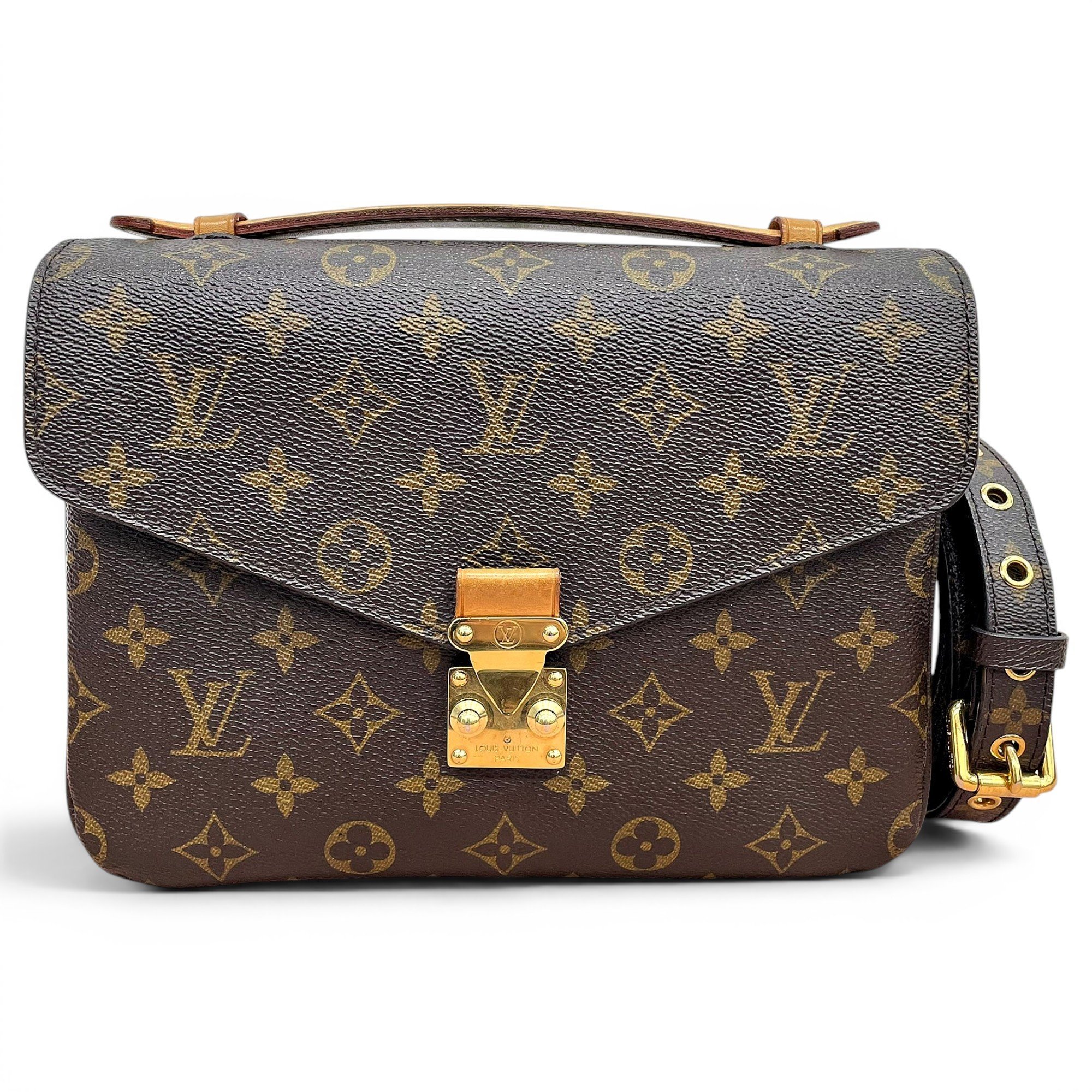 Metis leather handbag