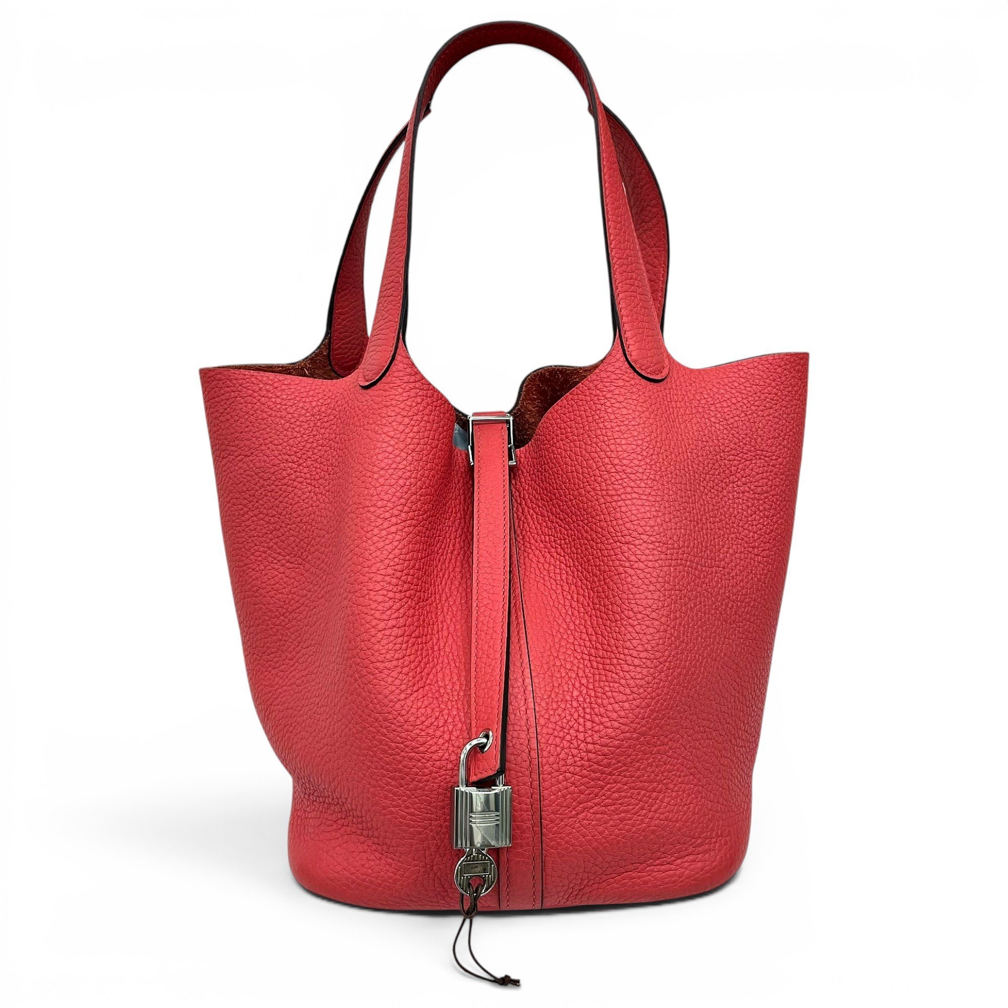 Picotin leather handbag
