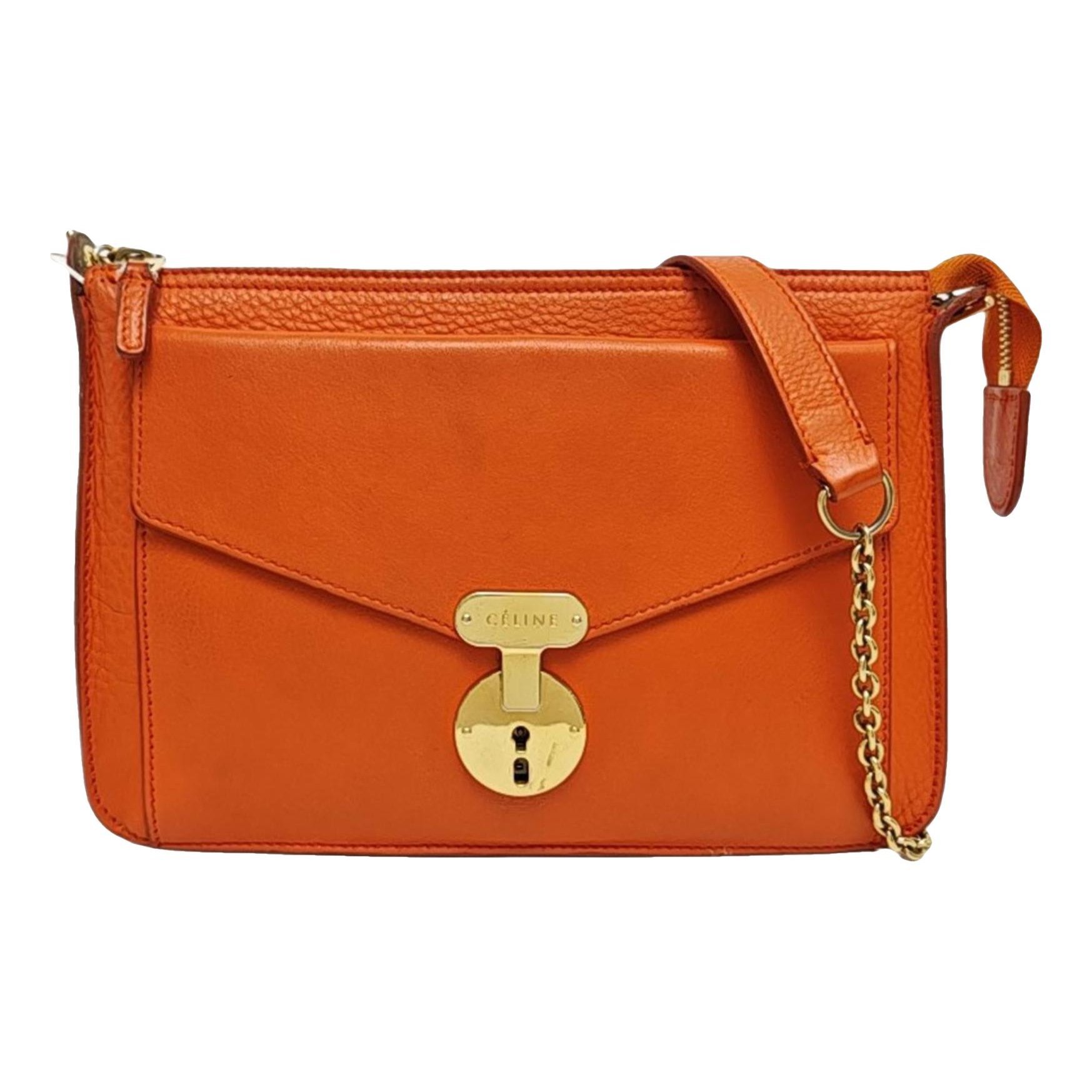 Leather crossbody bag