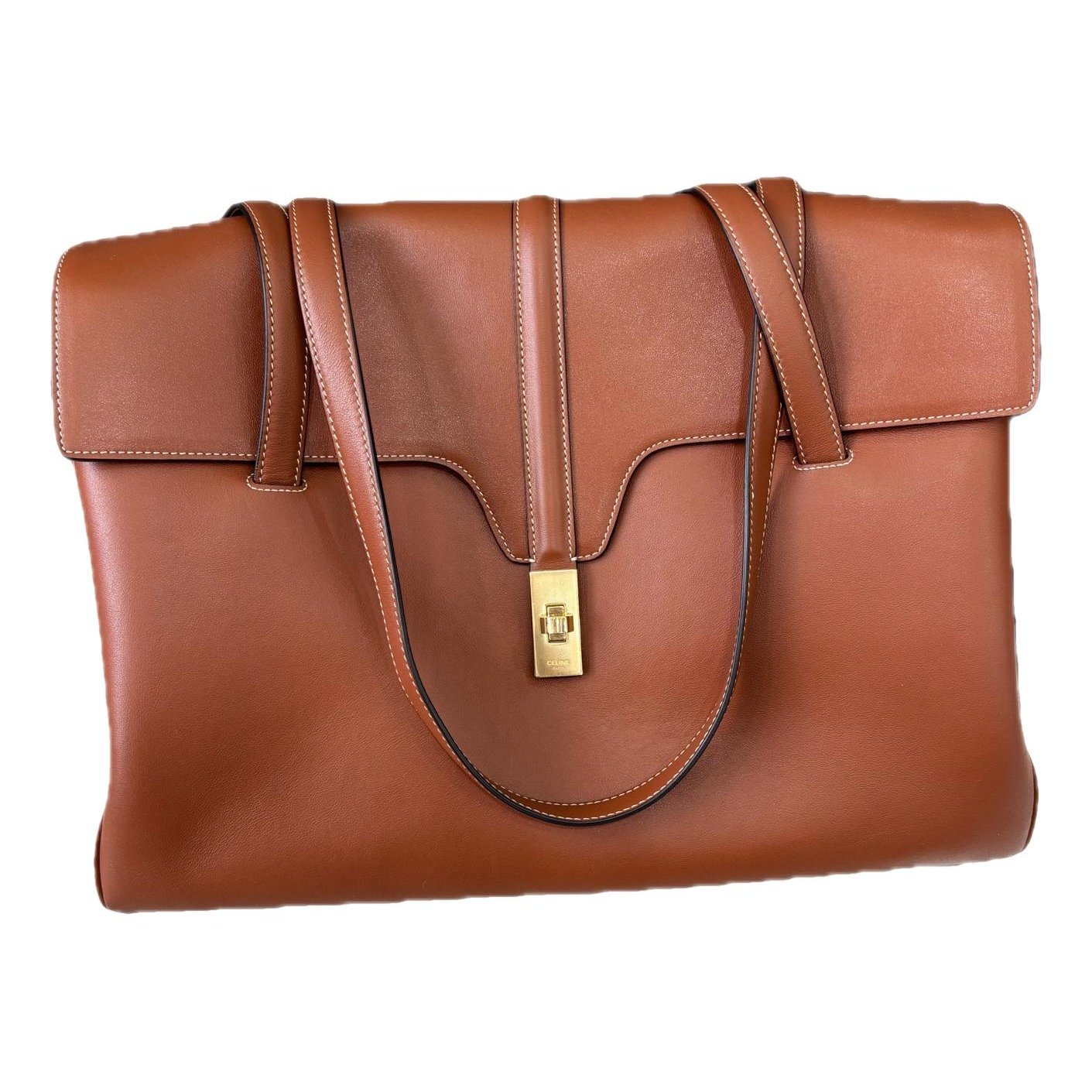 Sac 16 leather handbag