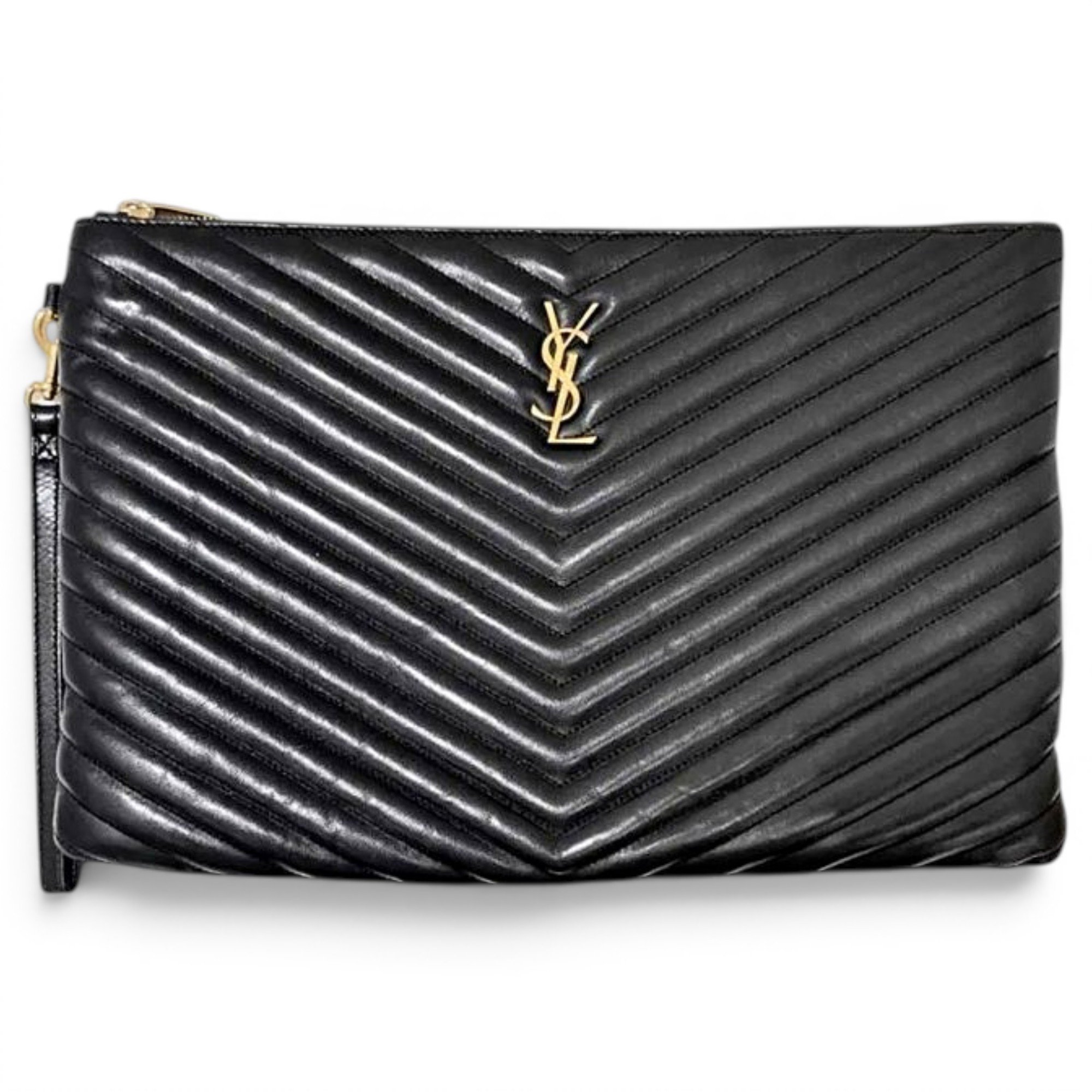 New Jolie leather clutch bag