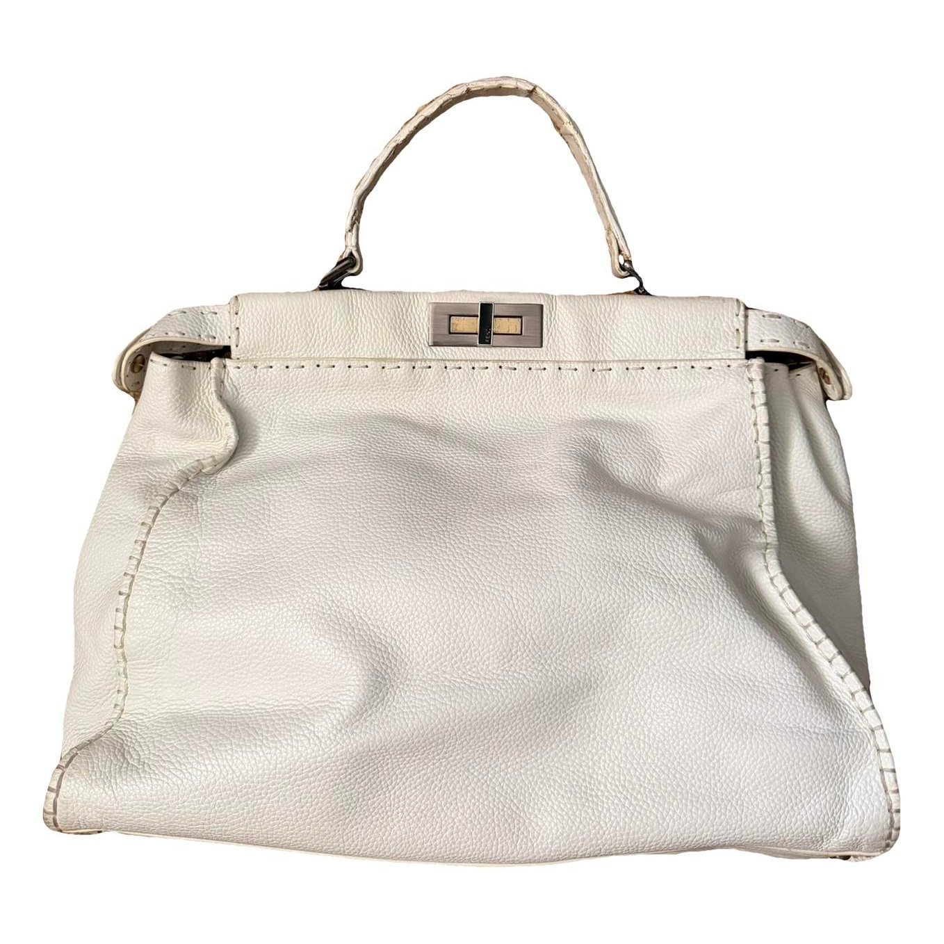 Peekaboo leather handbag