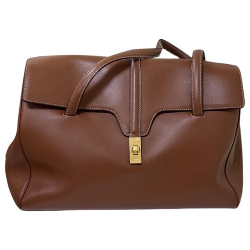 Sac 16 leather handbag