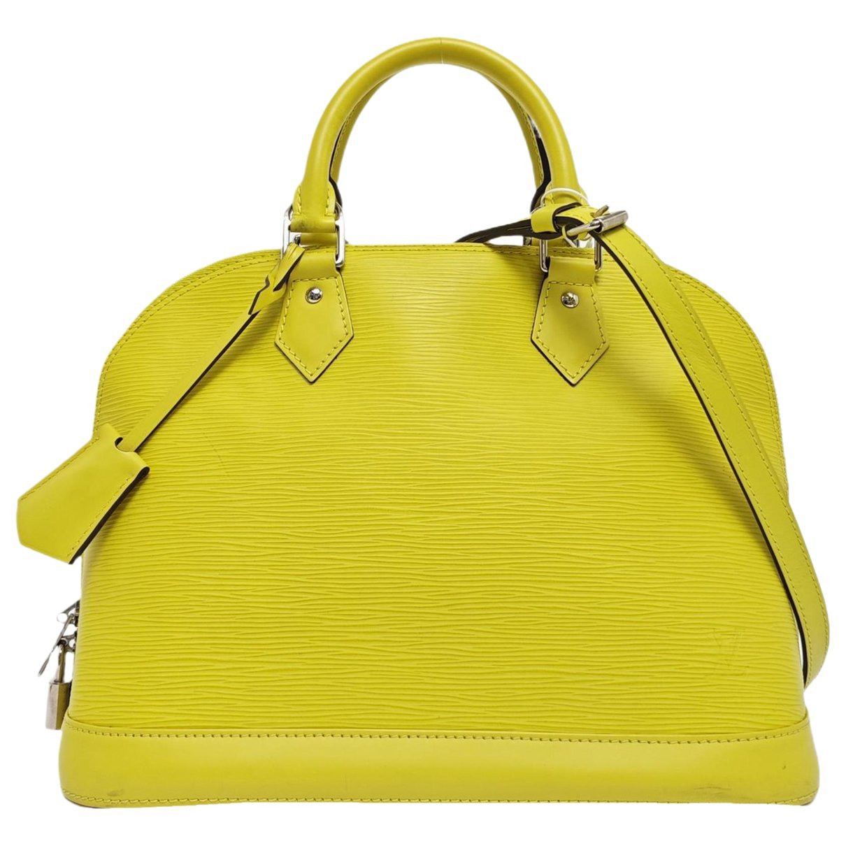 Alma leather handbag