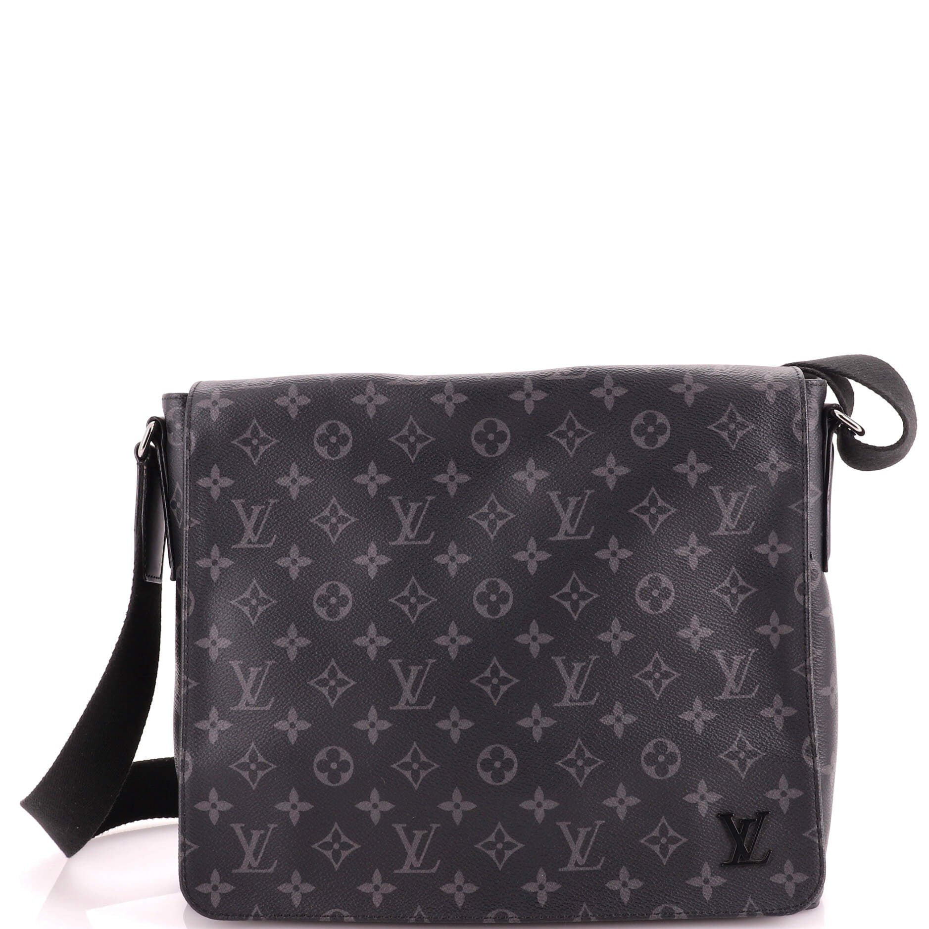 District Messenger Bag Monogram Eclipse Canvas MM
