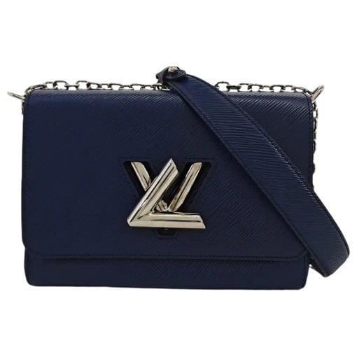 Twist leather crossbody bag
