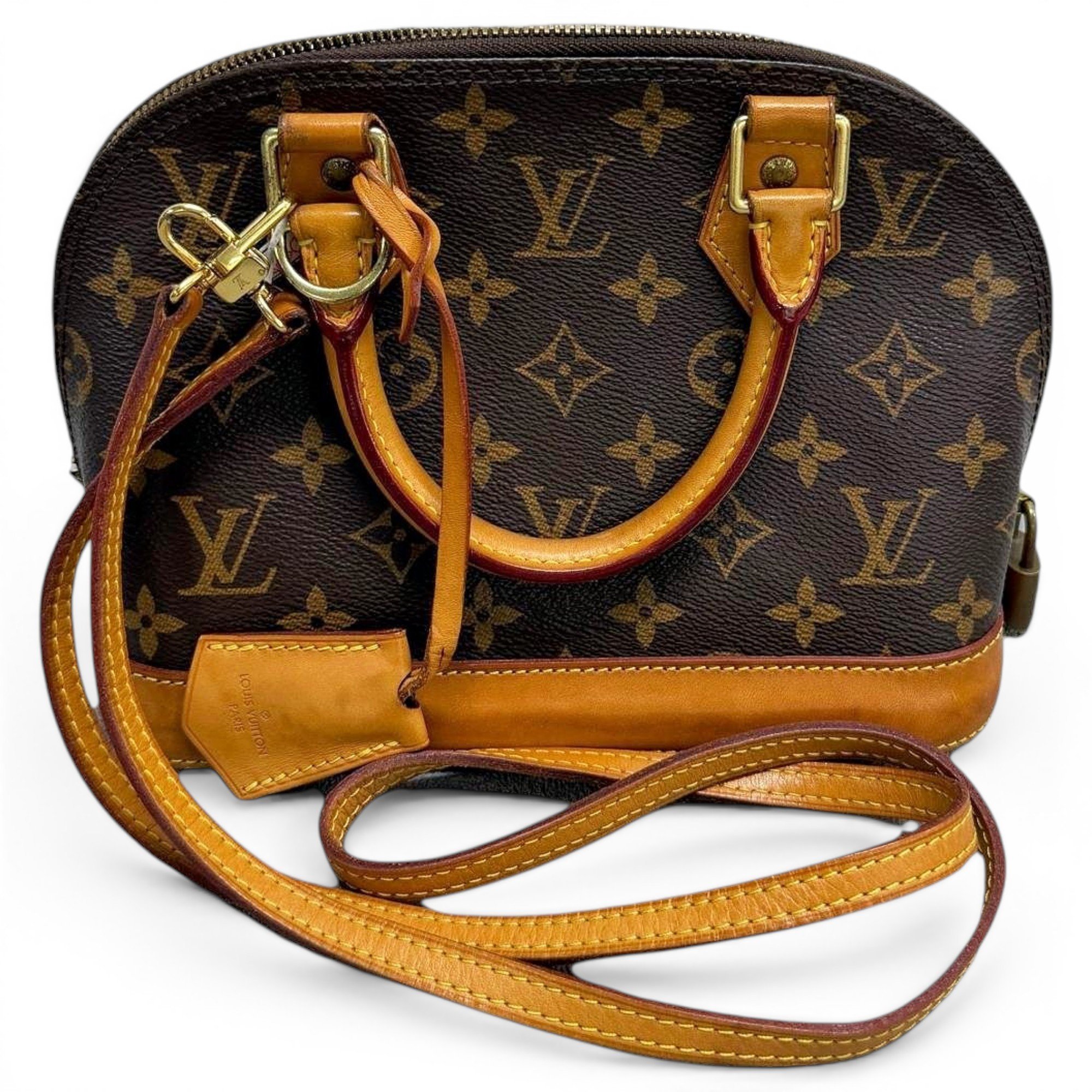 Alma BB leather handbag