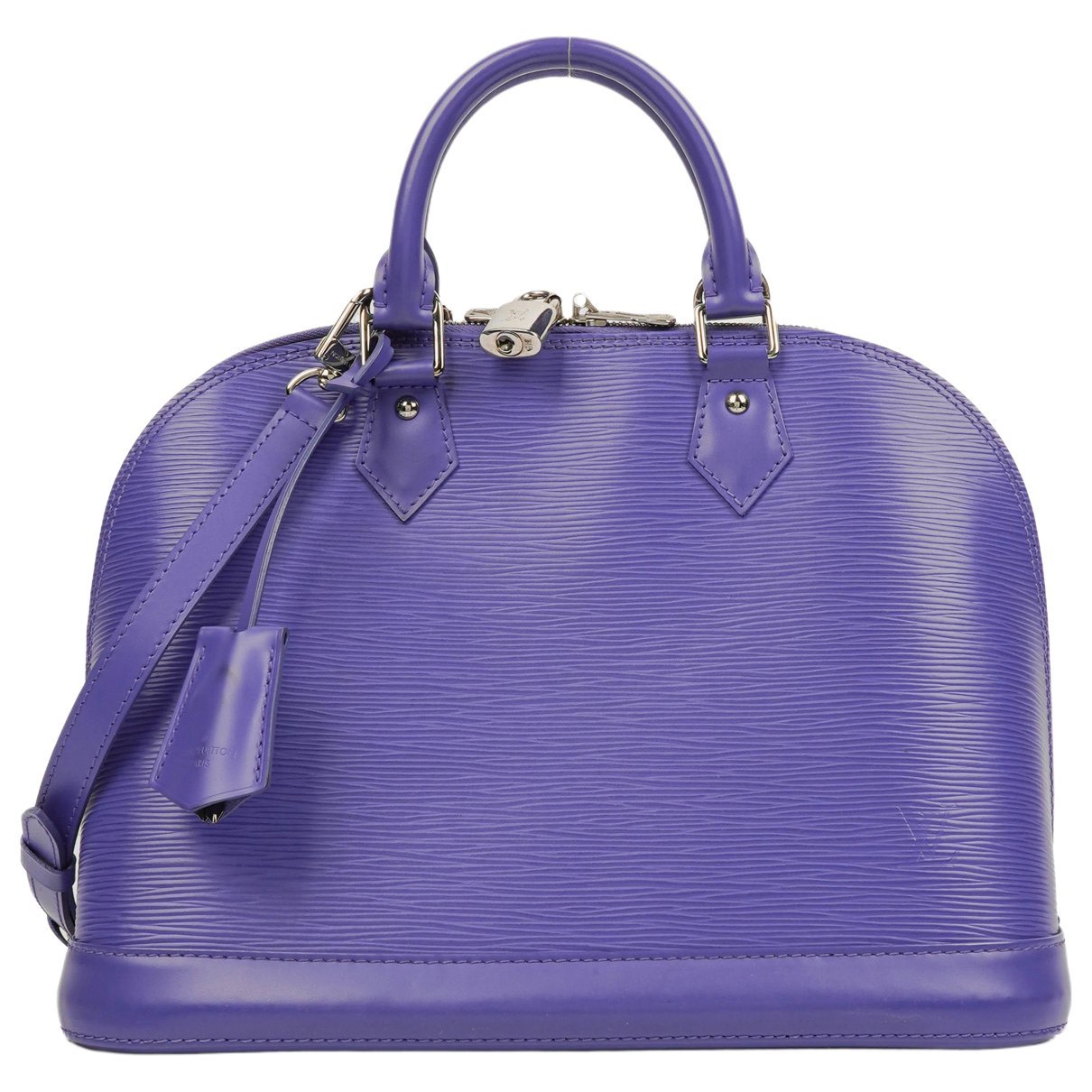 Louis Vuitton Alma leather handbag