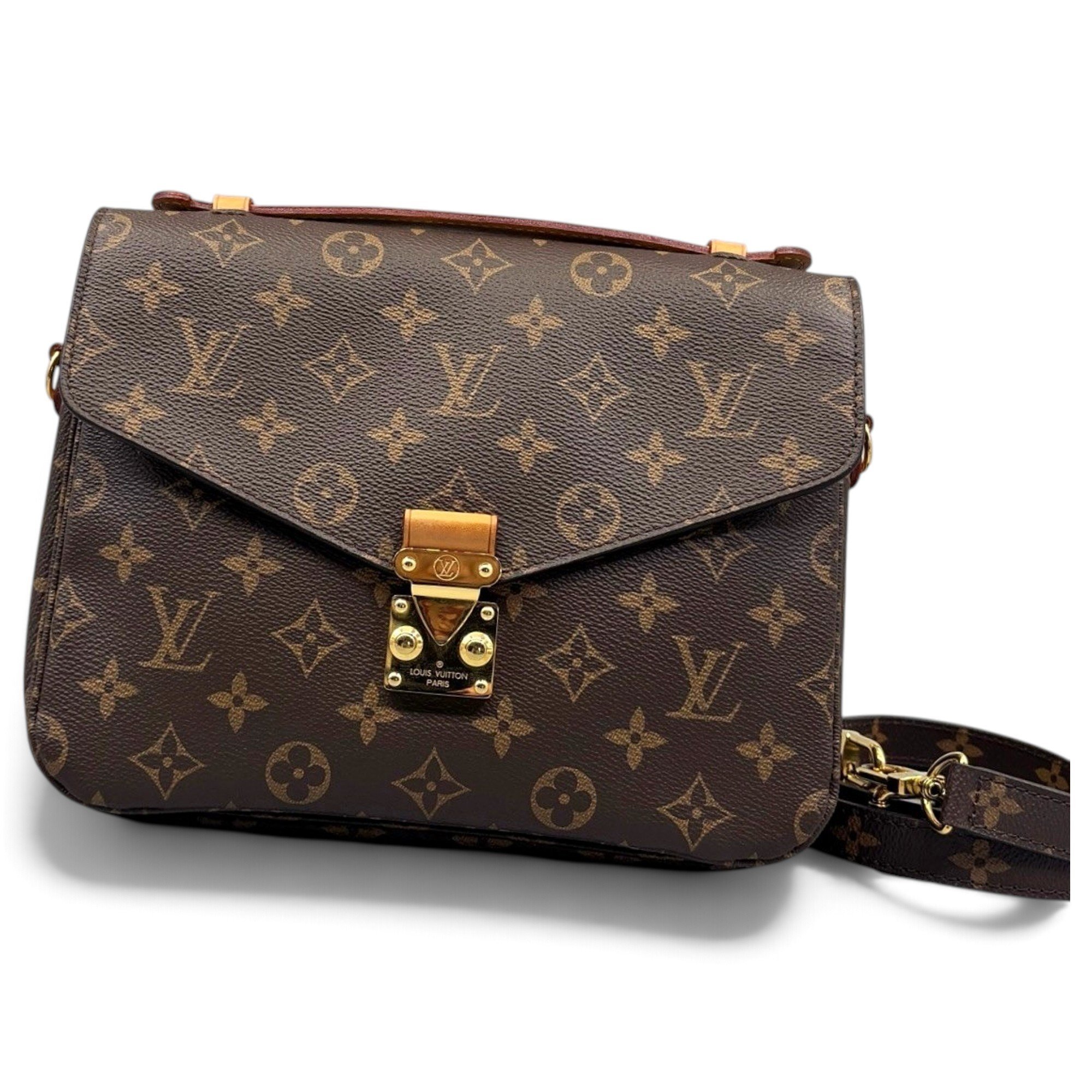 Metis leather handbag