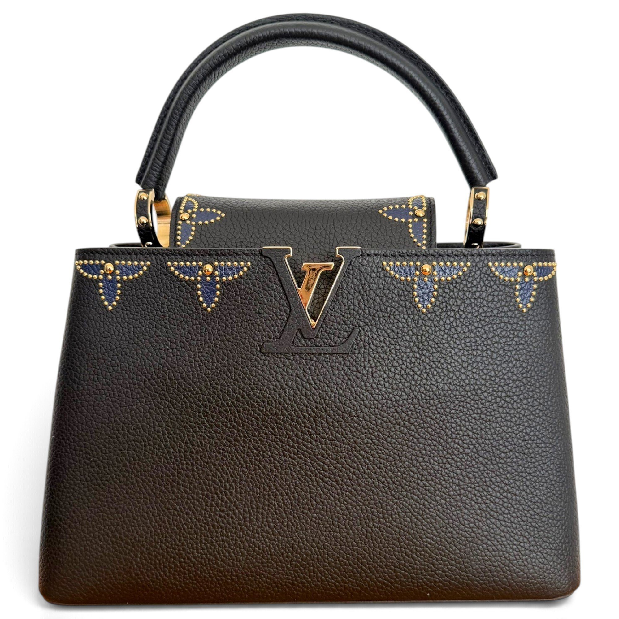 Capucines leather handbag