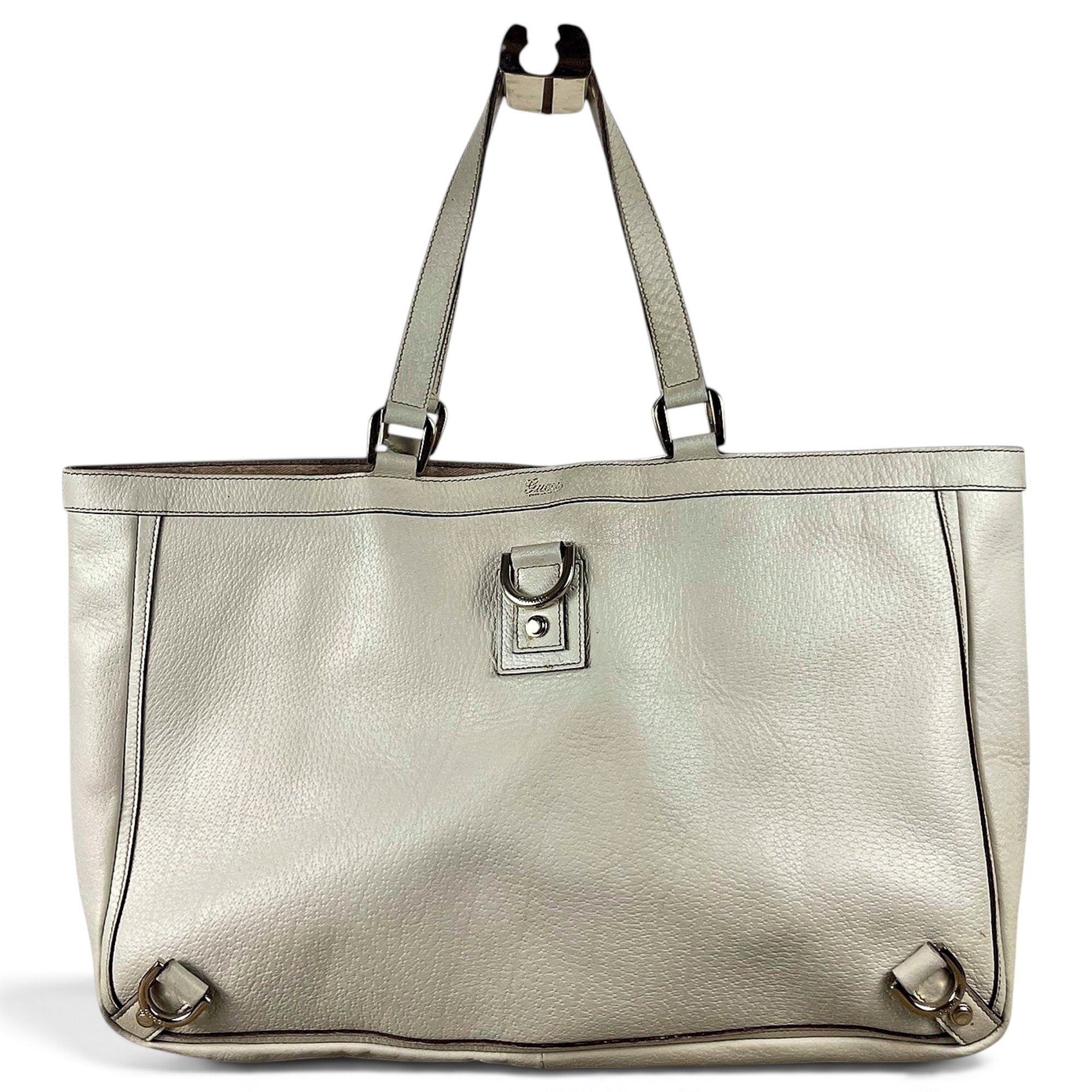 D-Ring leather handbag